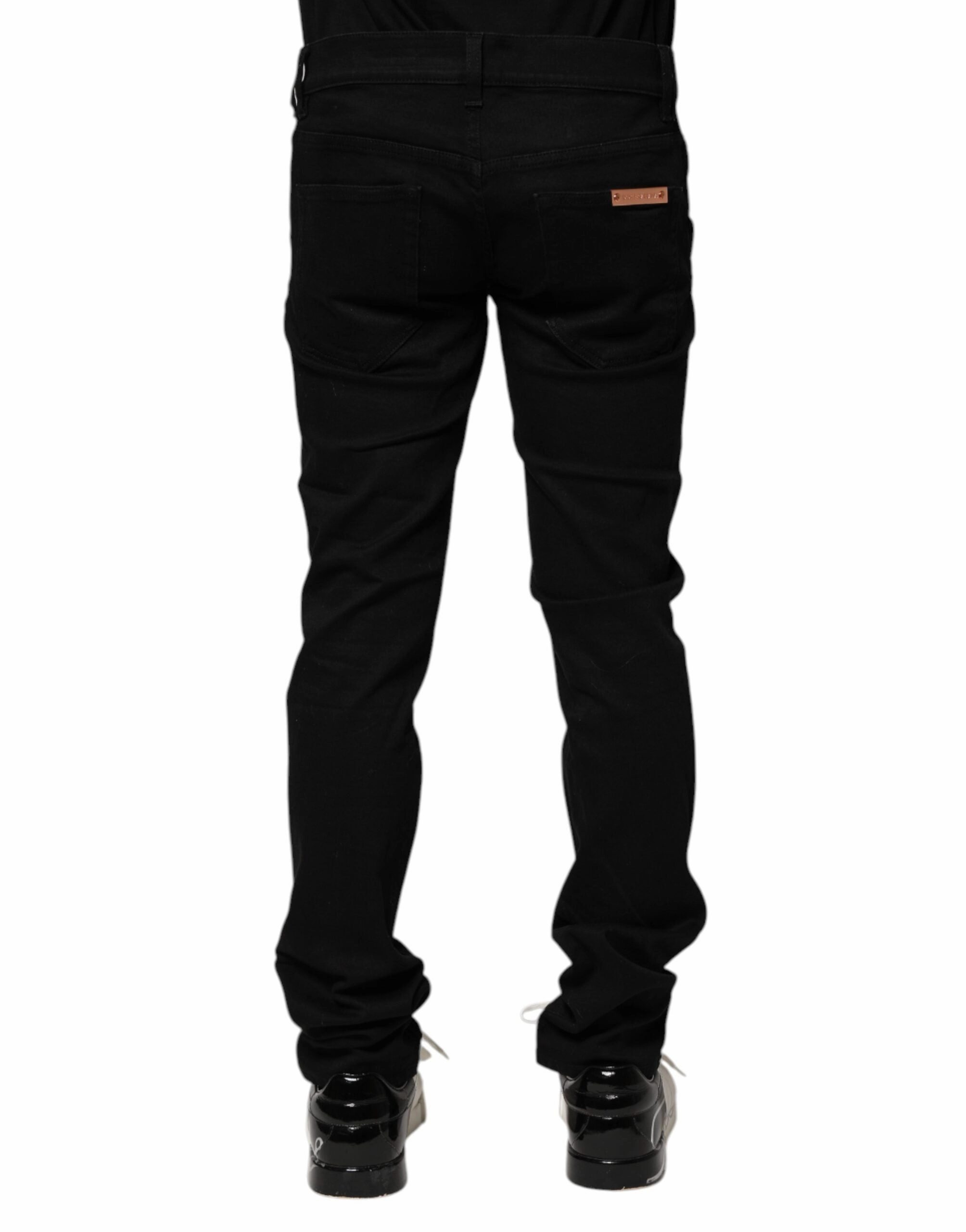 Dolce & Gabbana Cotton Skinny Men blue Men's Jeans