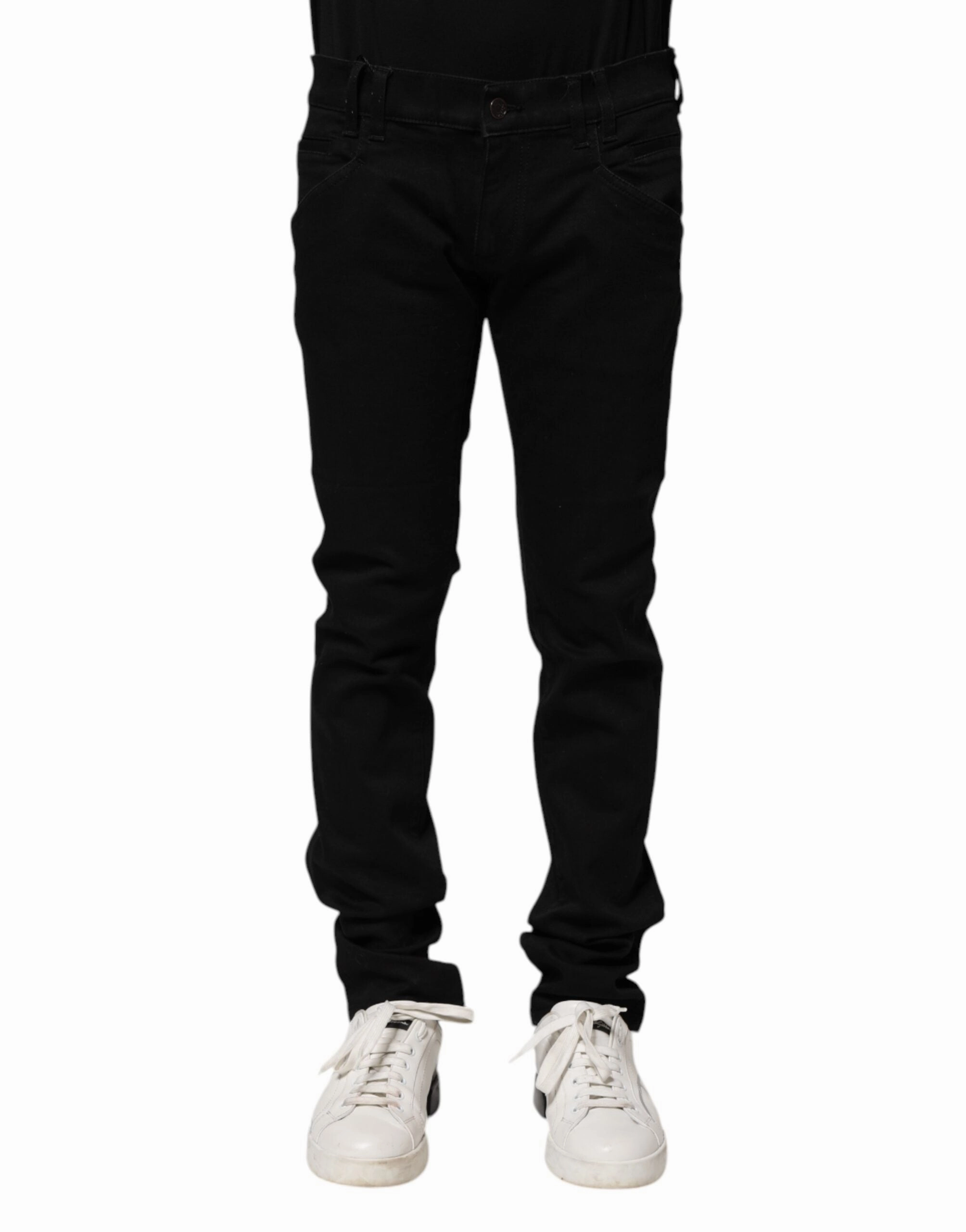 Dolce & Gabbana Cotton Skinny Men blue Men's Jeans