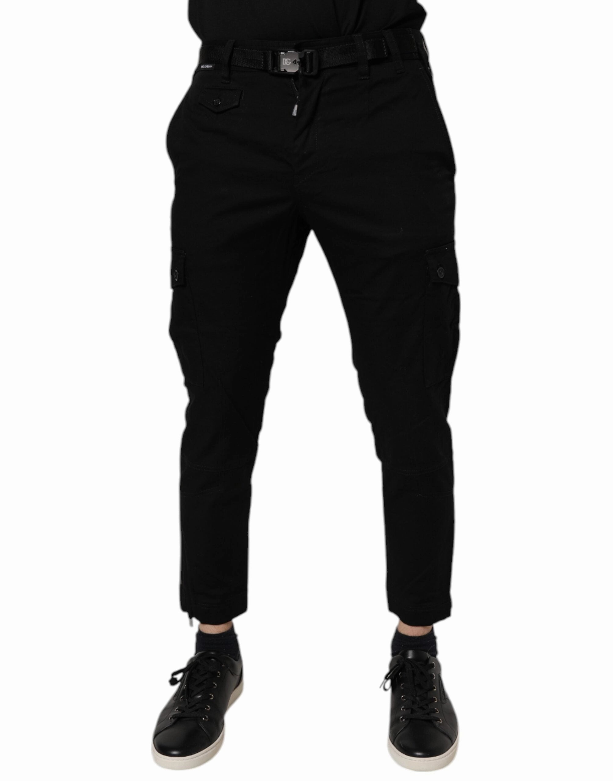 Dolce & Gabbana Cotton Stretch Skinny Cargo blue Men's Jeans
