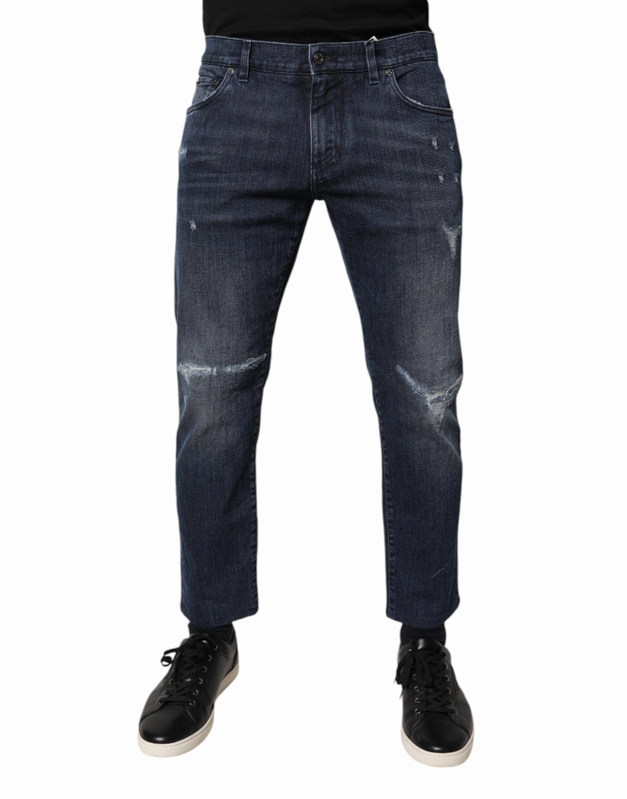 Dolce & Gabbana Cotton Stretch Skinny Men Men's Jeans