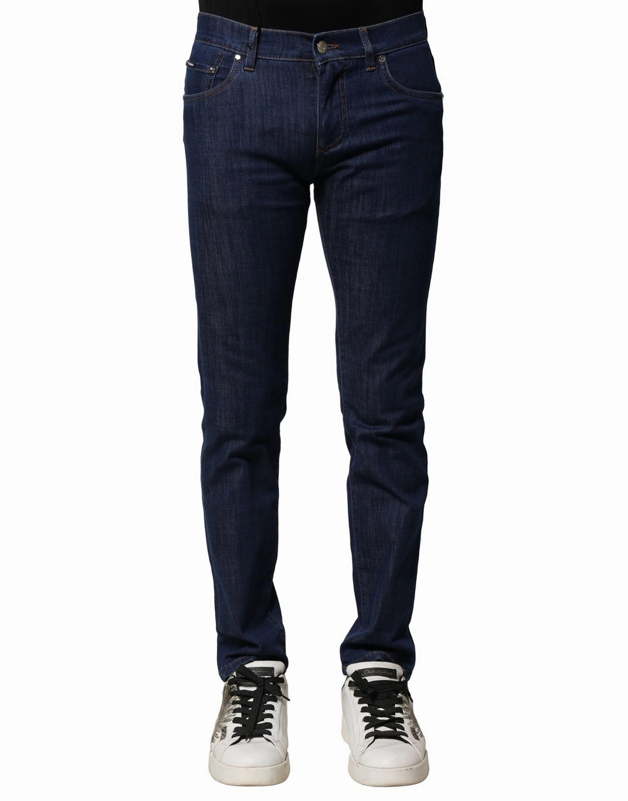 Dolce & Gabbana Cotton Stretch Skinny Men Men's Jeans