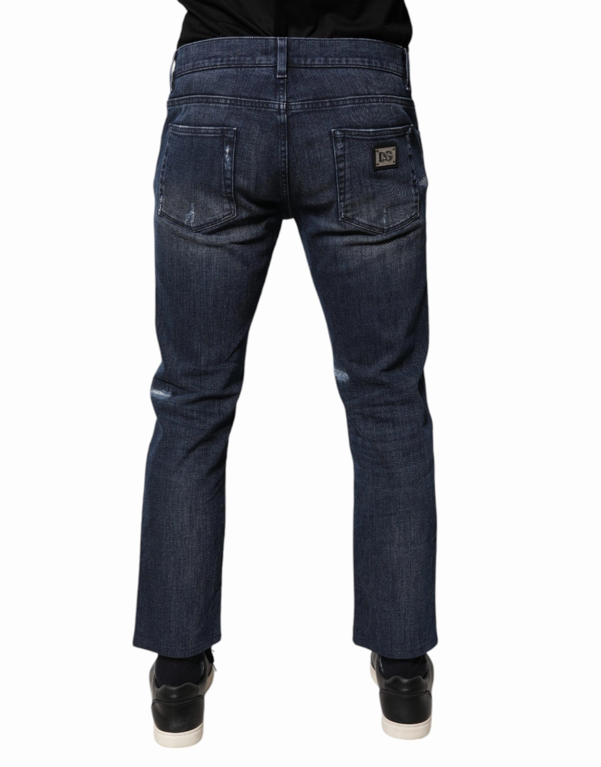 Dolce & Gabbana Cotton Stretch Skinny Men Men's Jeans