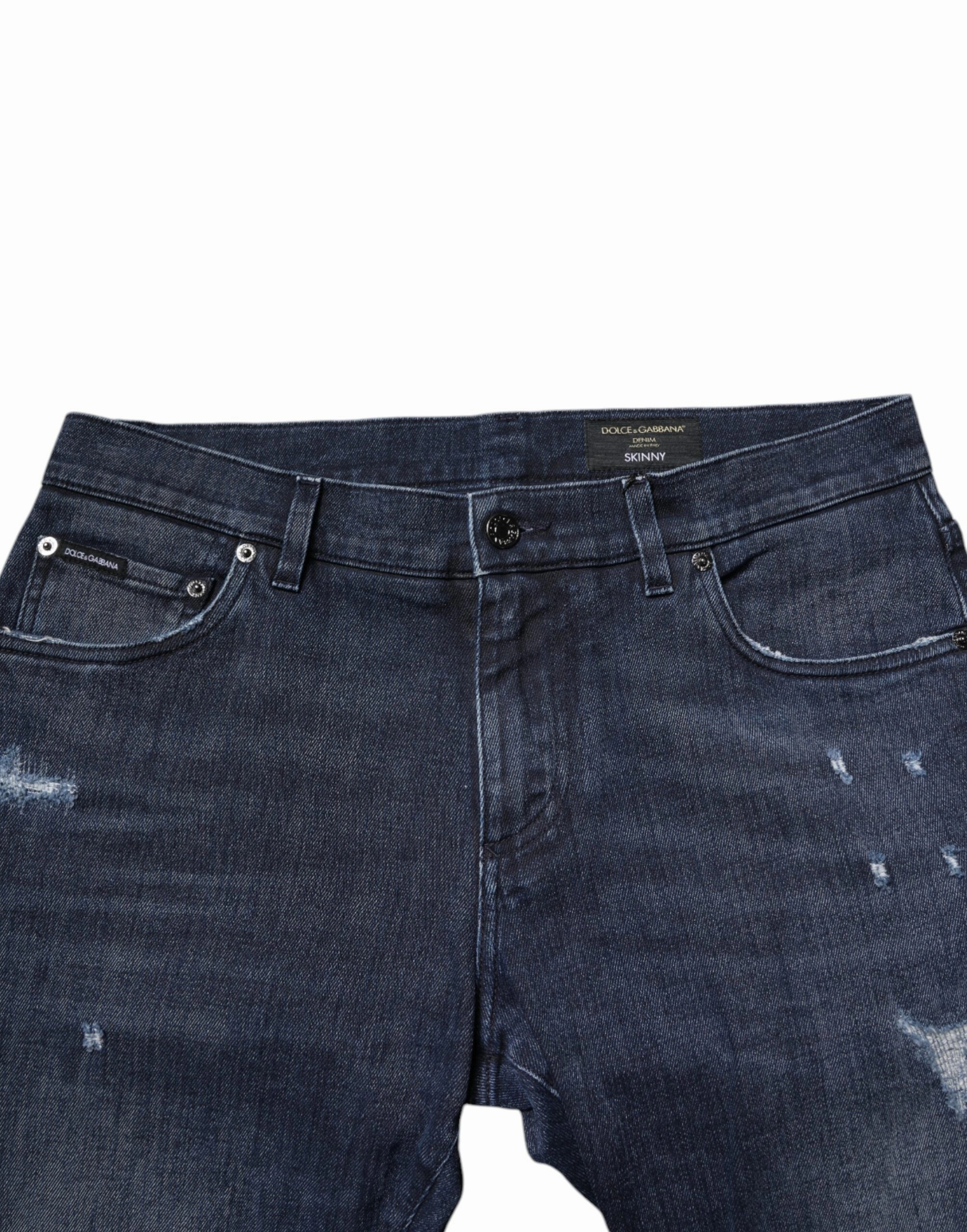 Dolce & Gabbana Cotton Stretch Skinny Men Men's Jeans