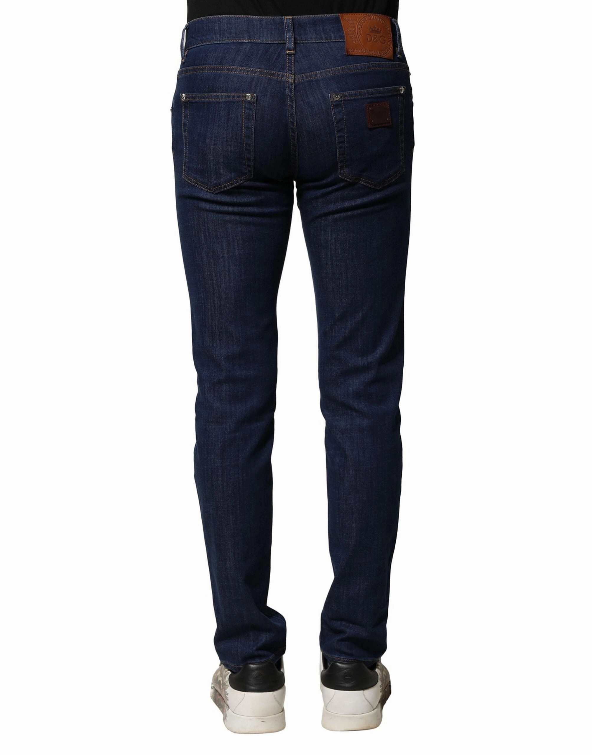 Dolce & Gabbana Cotton Stretch Skinny Men Men's Jeans