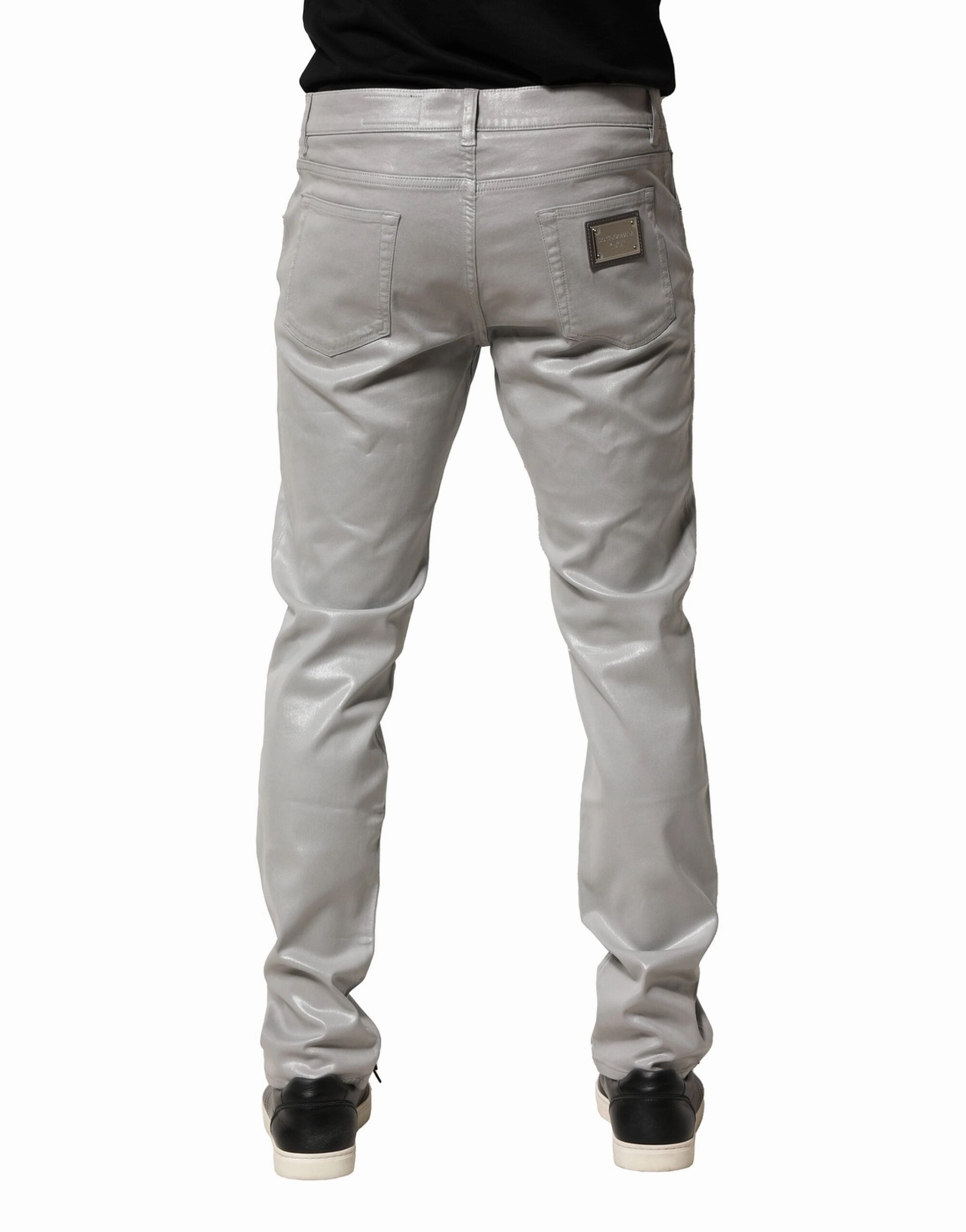 Dolce & Gabbana Cotton Stretch Slim blue Men's Jeans