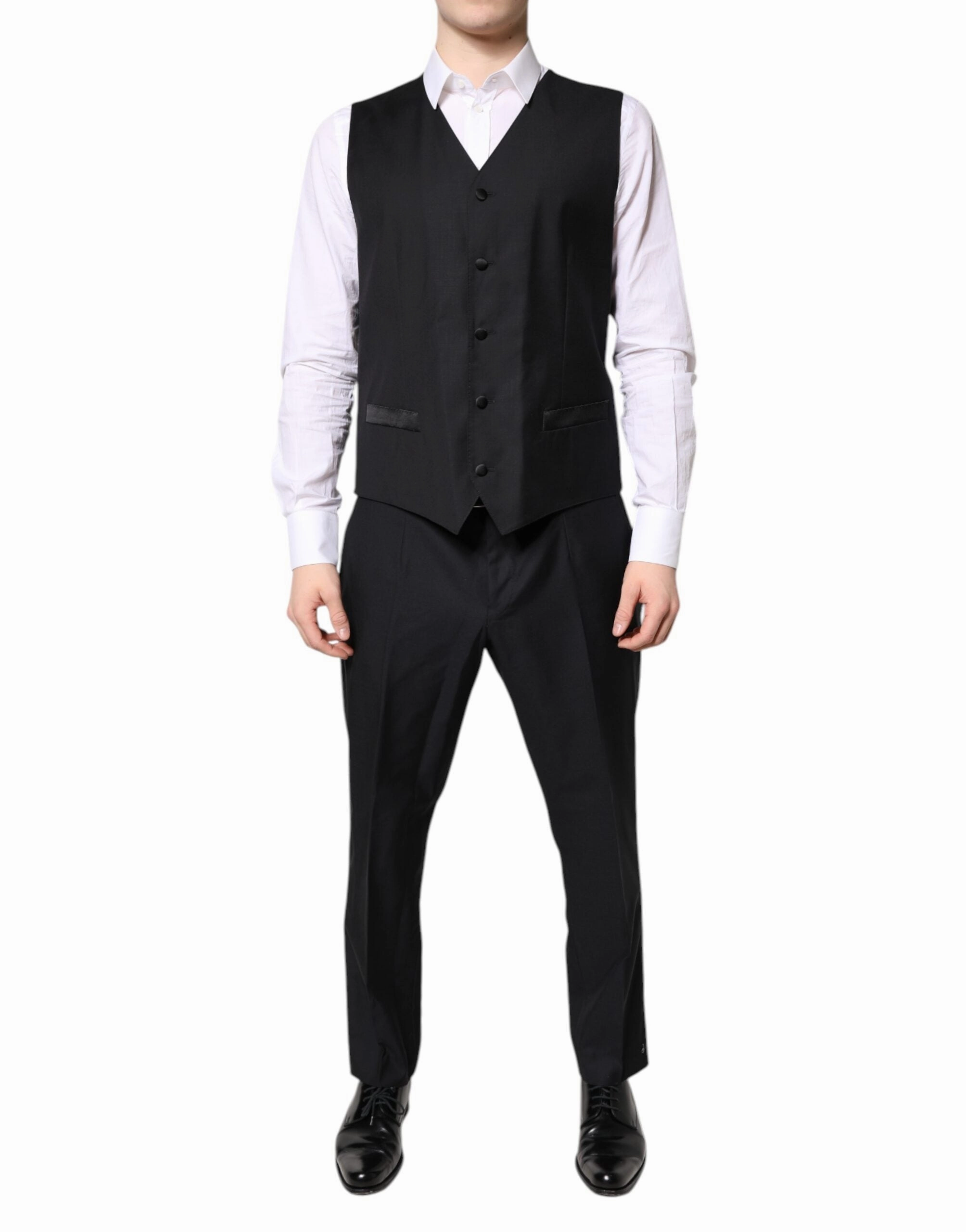 Dolce & Gabbana Double Breasted Formal 3 Piece Men's Suit