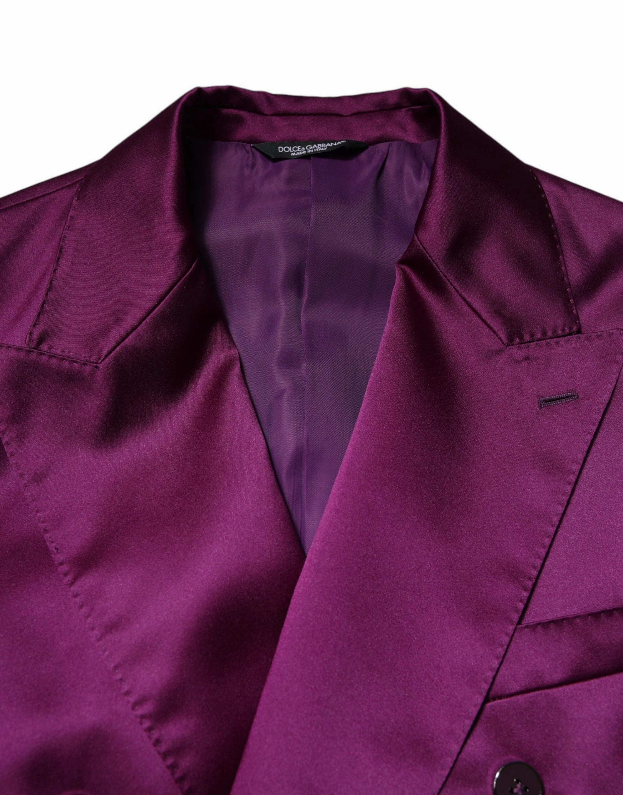 Dolce & Gabbana Double Breasted Men Suit Coat Men's Blazer