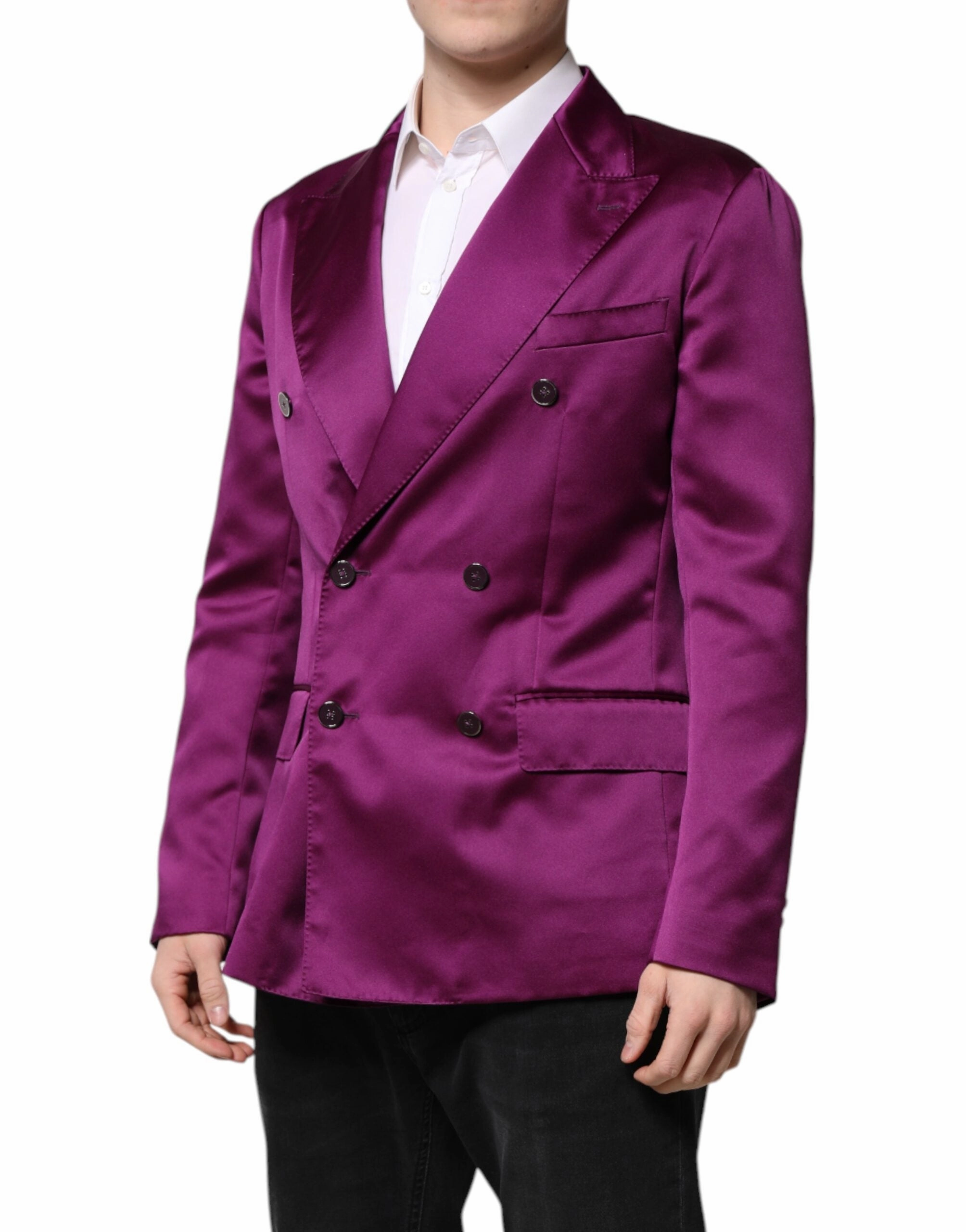 Dolce & Gabbana Double Breasted Men Suit Coat Men's Blazer