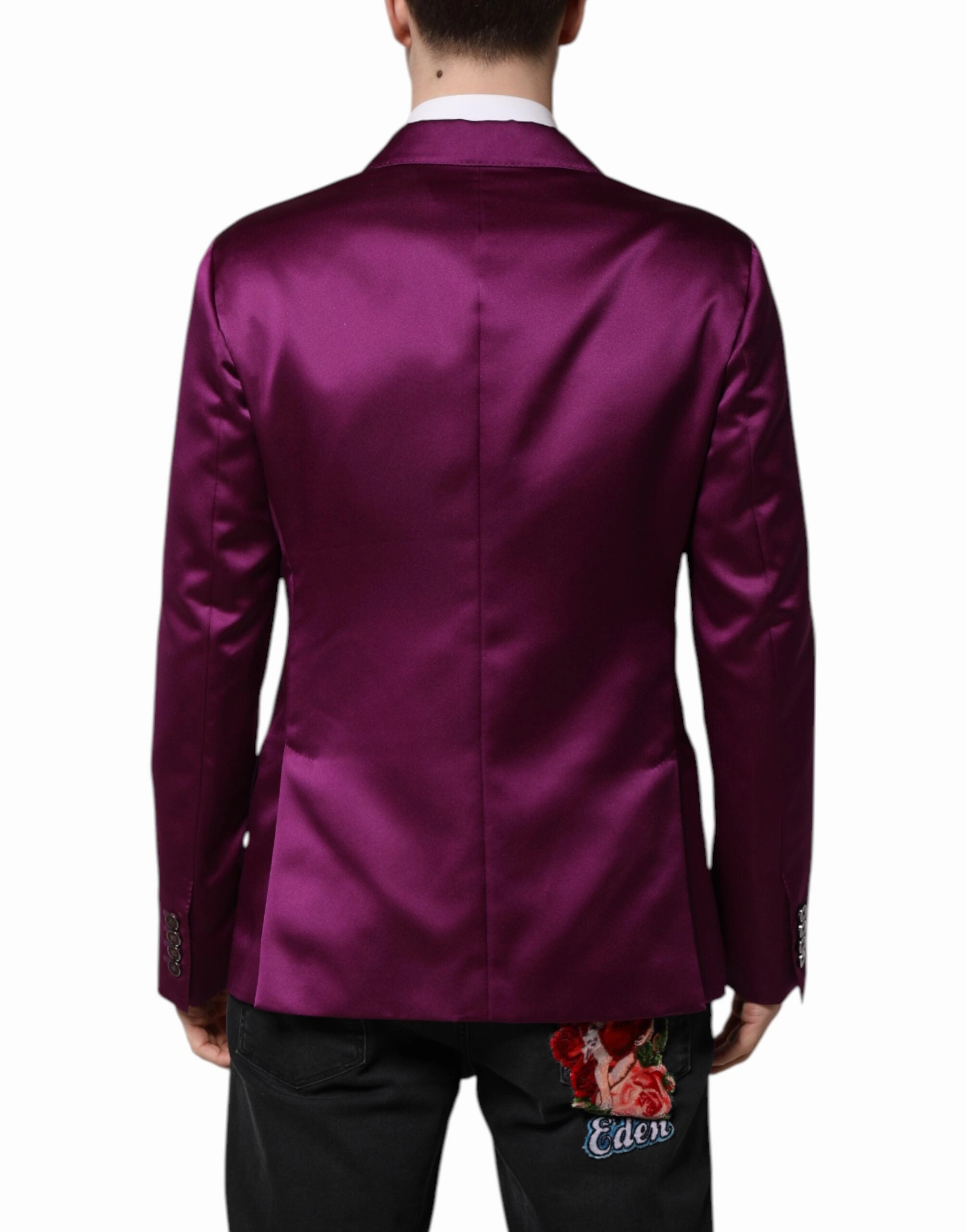 Dolce & Gabbana Double Breasted Men Suit Coat Men's Blazer