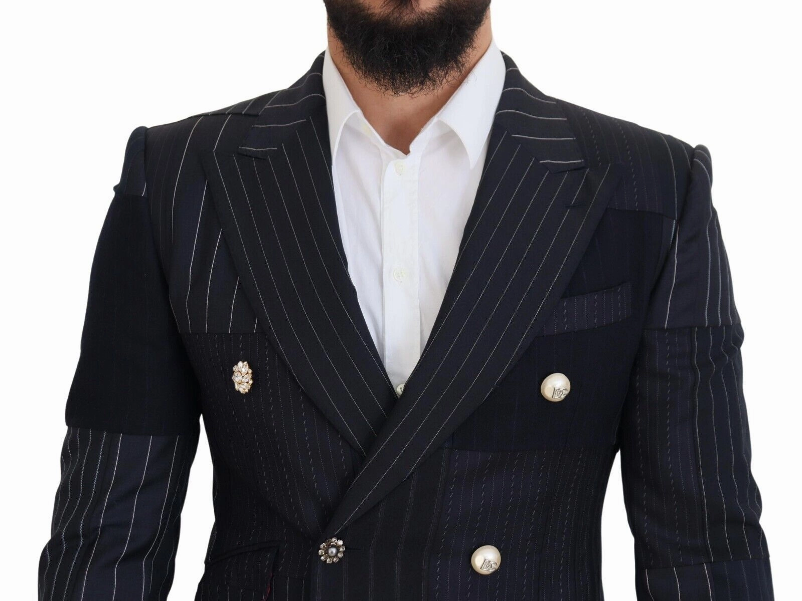 Dolce & Gabbana Double Breasted Slim Fit Men's Blazer