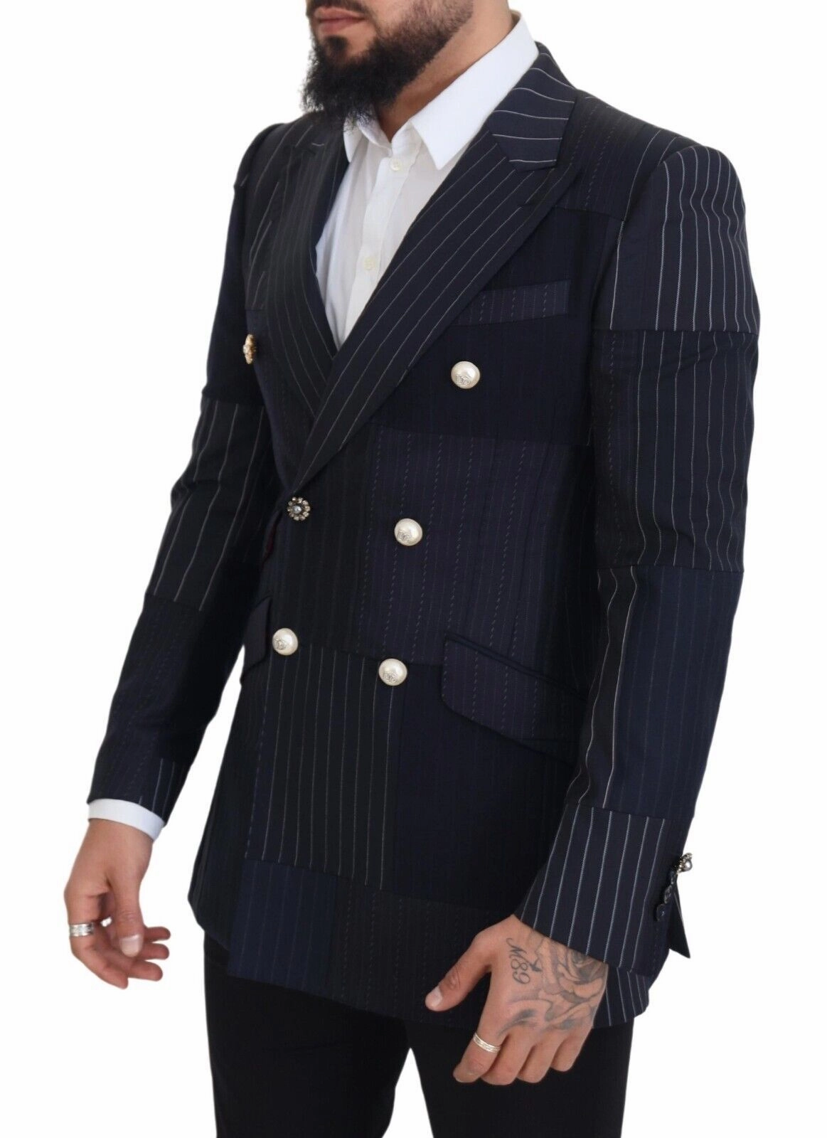 Dolce & Gabbana Double Breasted Slim Fit Men's Blazer