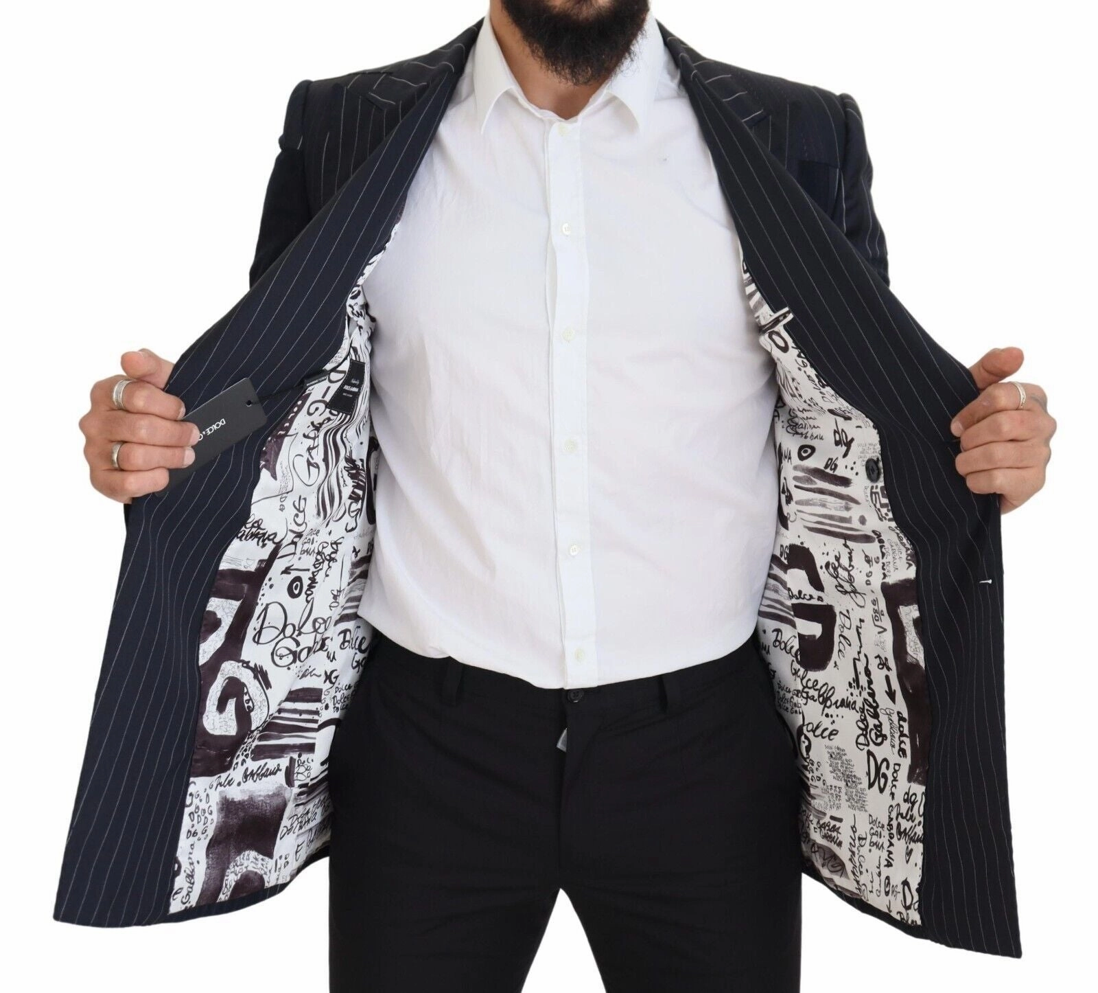 Dolce & Gabbana Double Breasted Slim Fit Men's Blazer