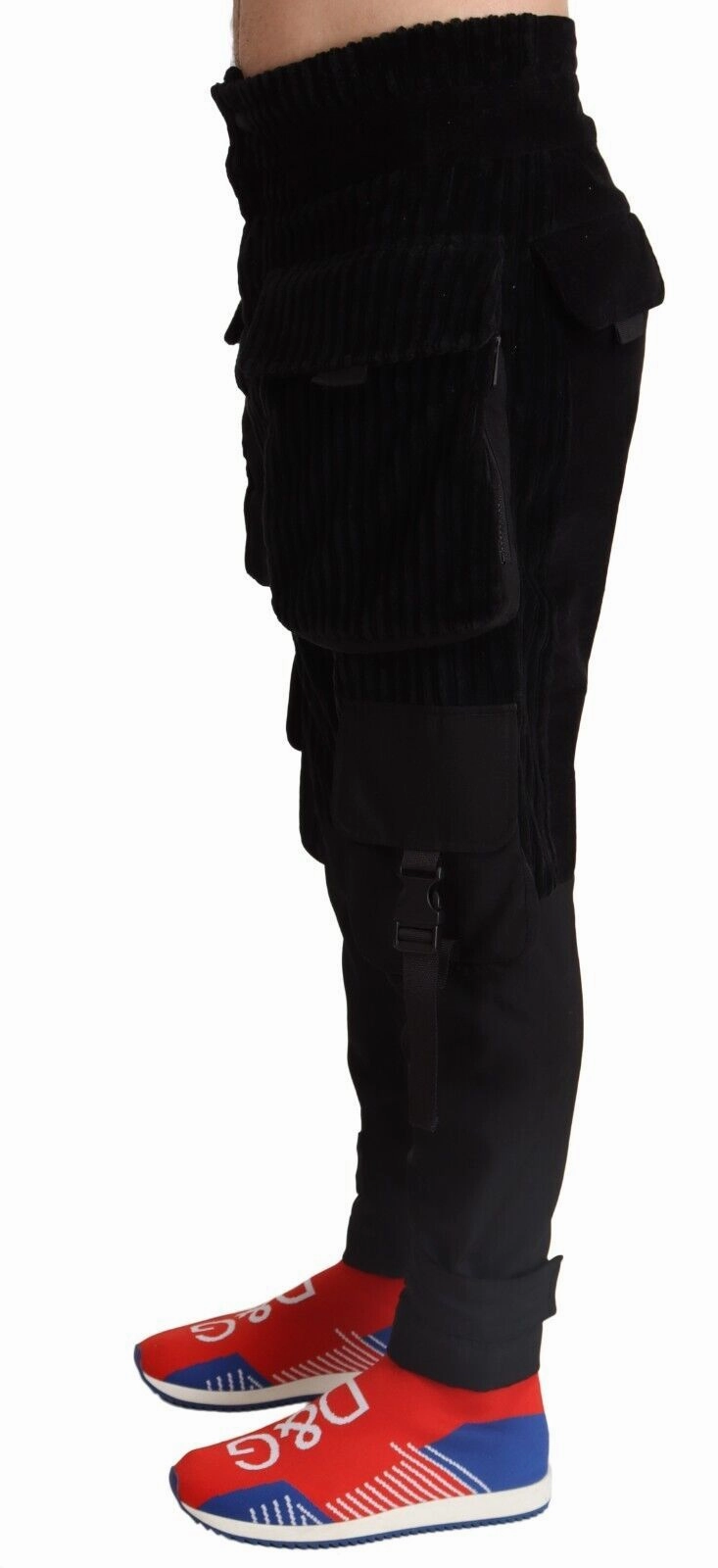 Dolce & Gabbana Elegant Cargo Corduroy Men's Pants