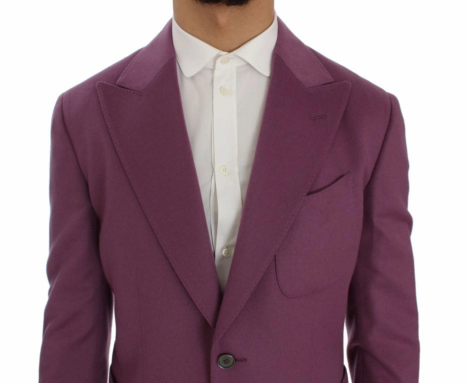 Dolce & Gabbana Elegant Cashmere-Silk Blend Men's Blazer