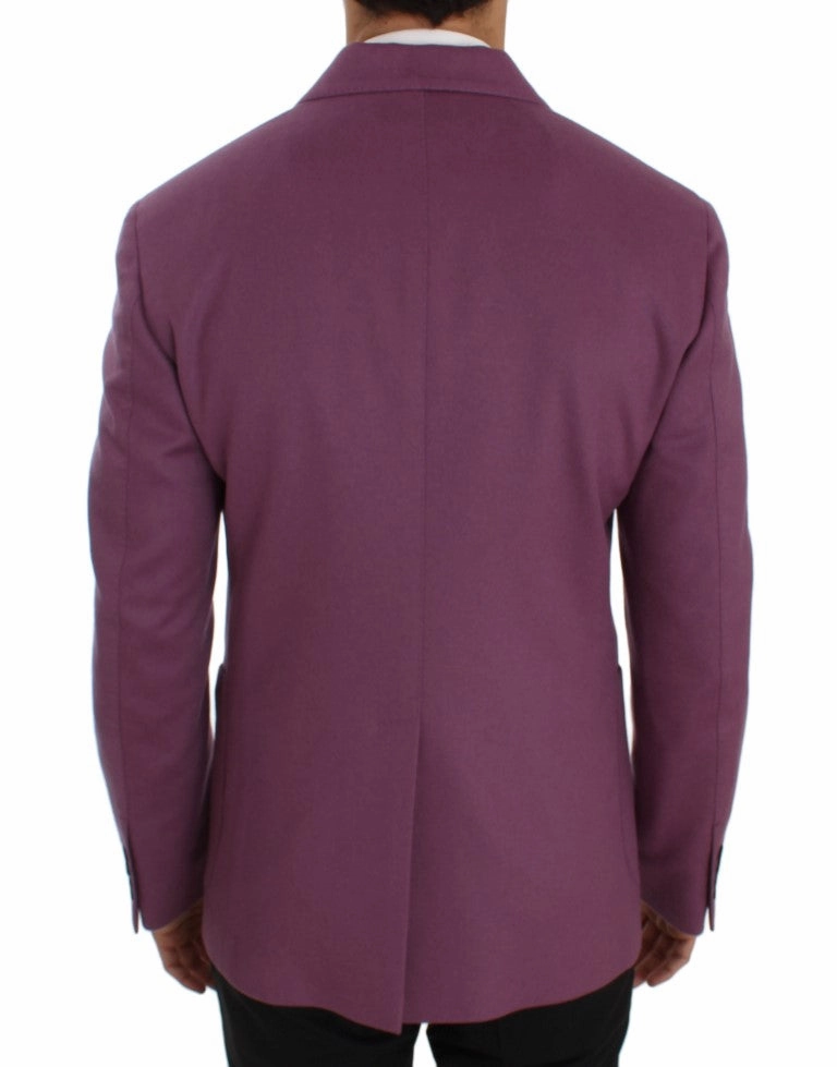 Dolce & Gabbana Elegant Cashmere-Silk Blend Men's Blazer