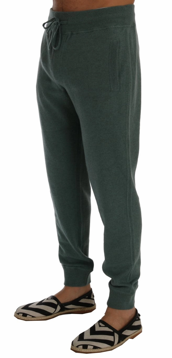 Dolce & Gabbana Elegant Cashmere Sport Men's Pants