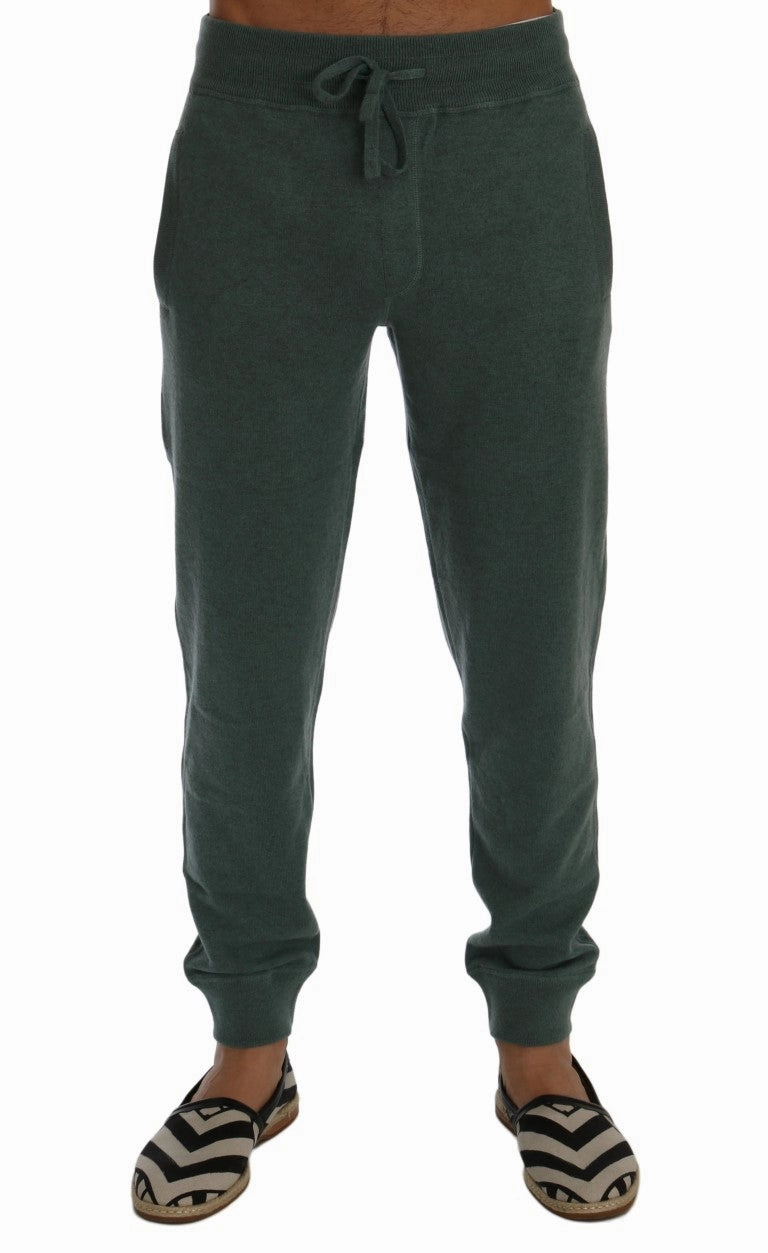 Dolce & Gabbana Elegant Cashmere Sport Men's Pants