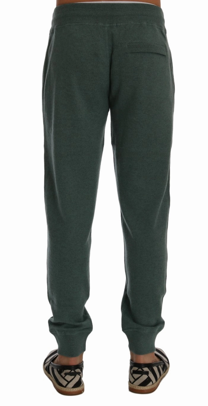 Dolce & Gabbana Elegant Cashmere Sport Men's Pants