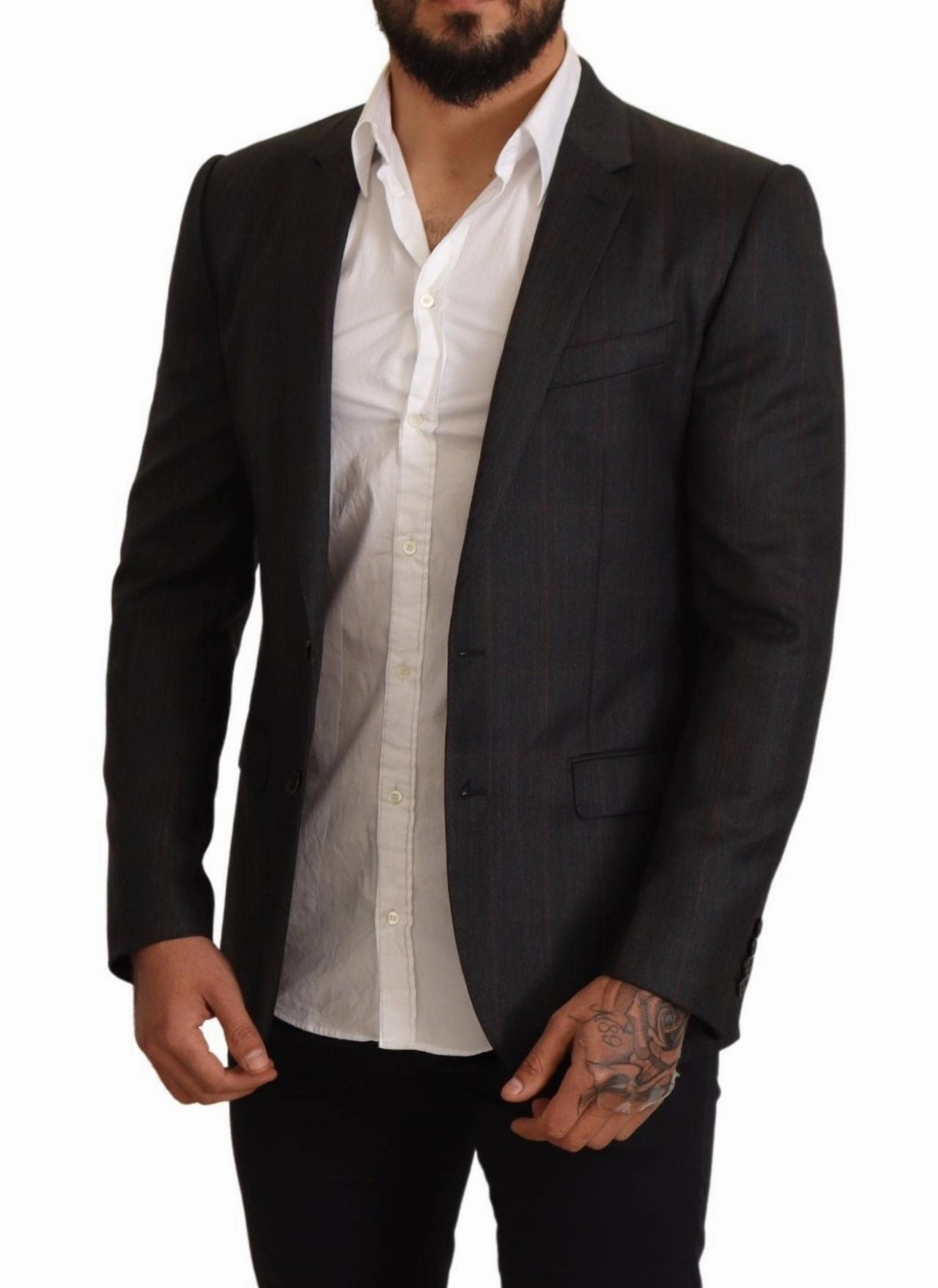 Dolce & Gabbana Elegant Check Martini Men's Blazer