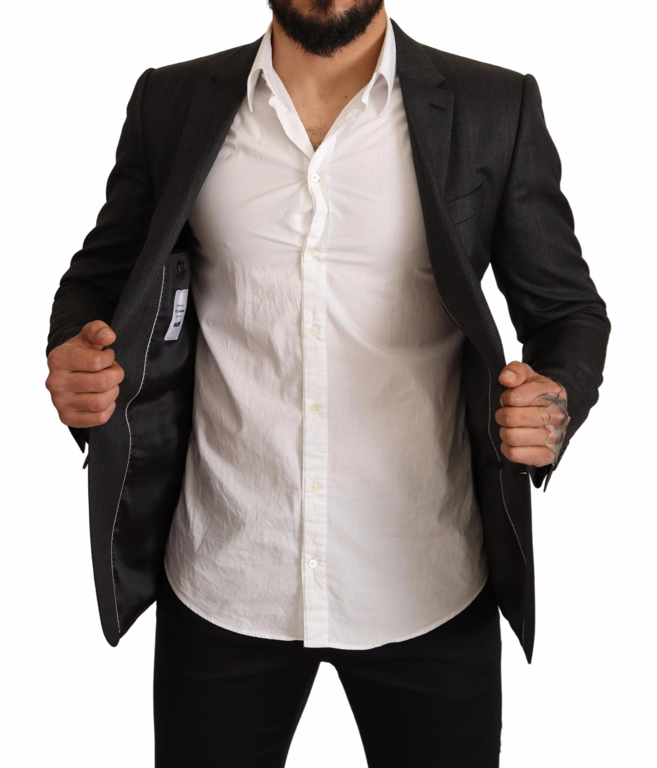 Dolce & Gabbana Elegant Check Martini Men's Blazer