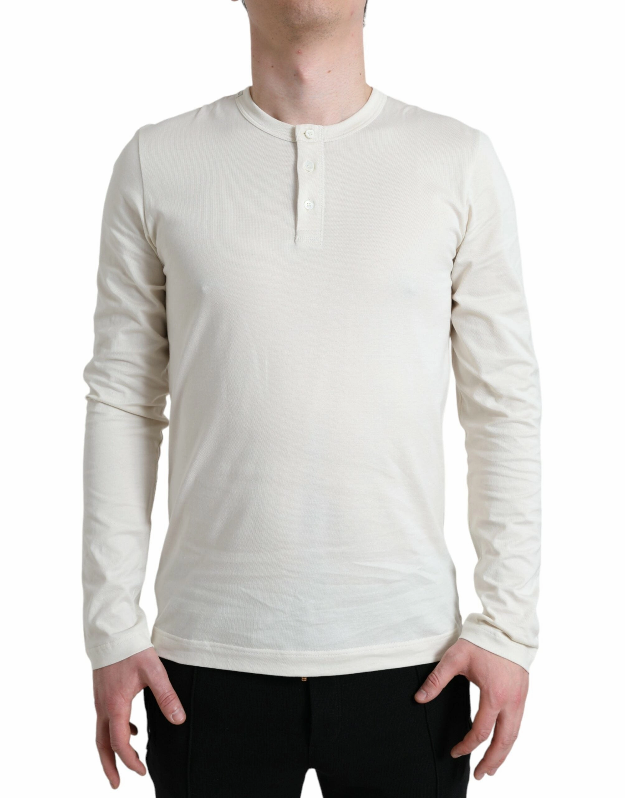 Dolce & Gabbana Elegant Cotton Men's Sweater