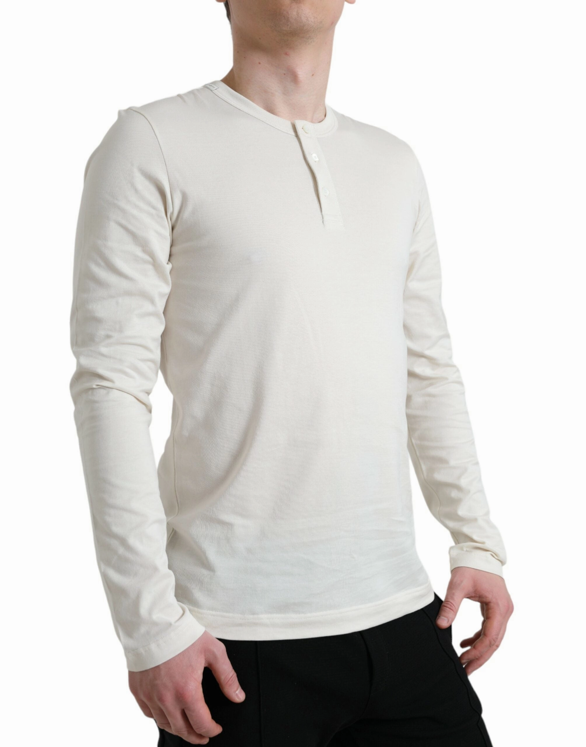 Dolce & Gabbana Elegant Cotton Men's Sweater