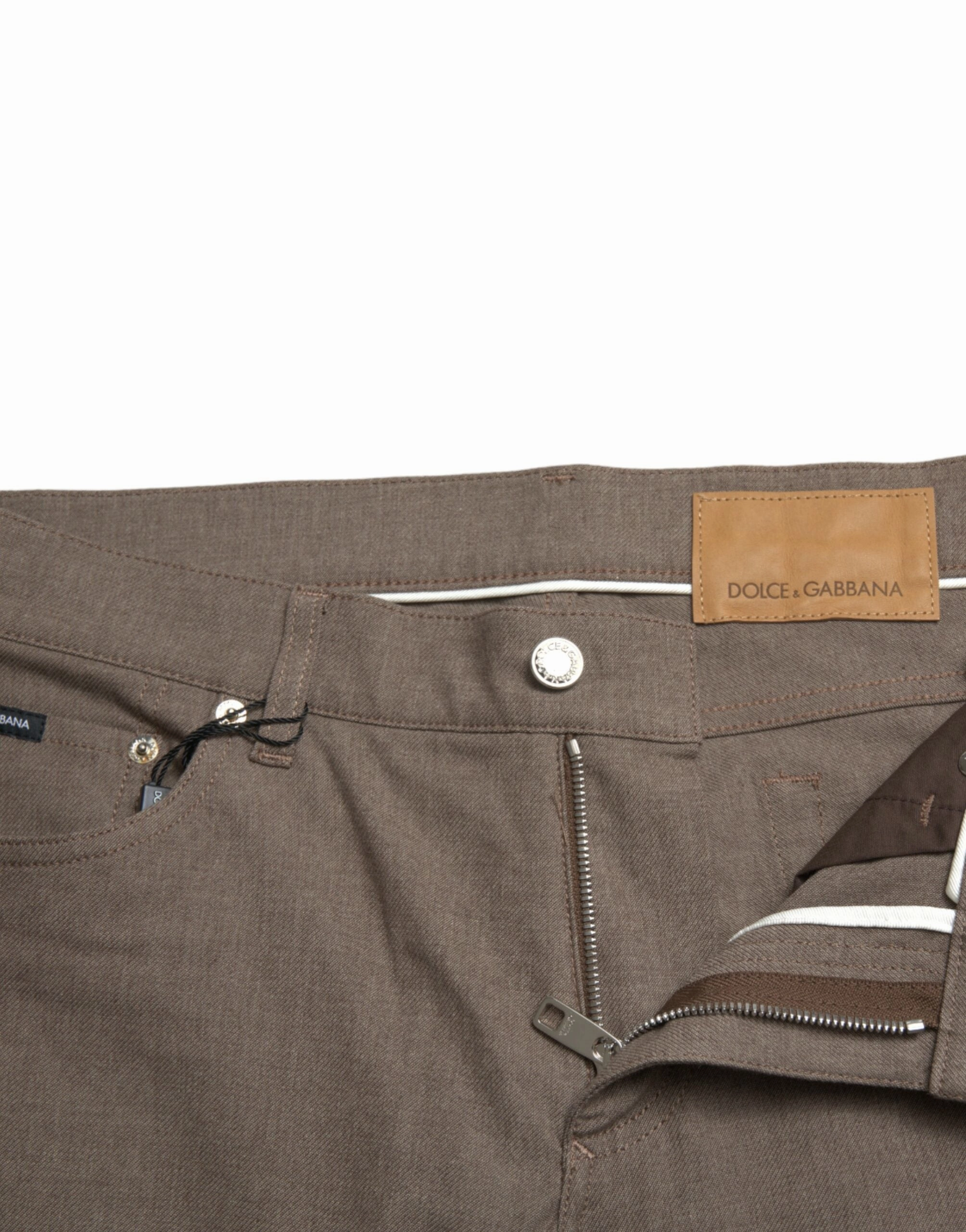 Dolce & Gabbana Elegant Cotton Stretch Skinny Men's Pants