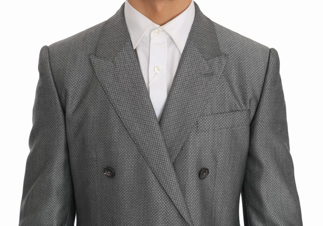 Dolce & Gabbana Elegant Double-Breasted Men's Suit