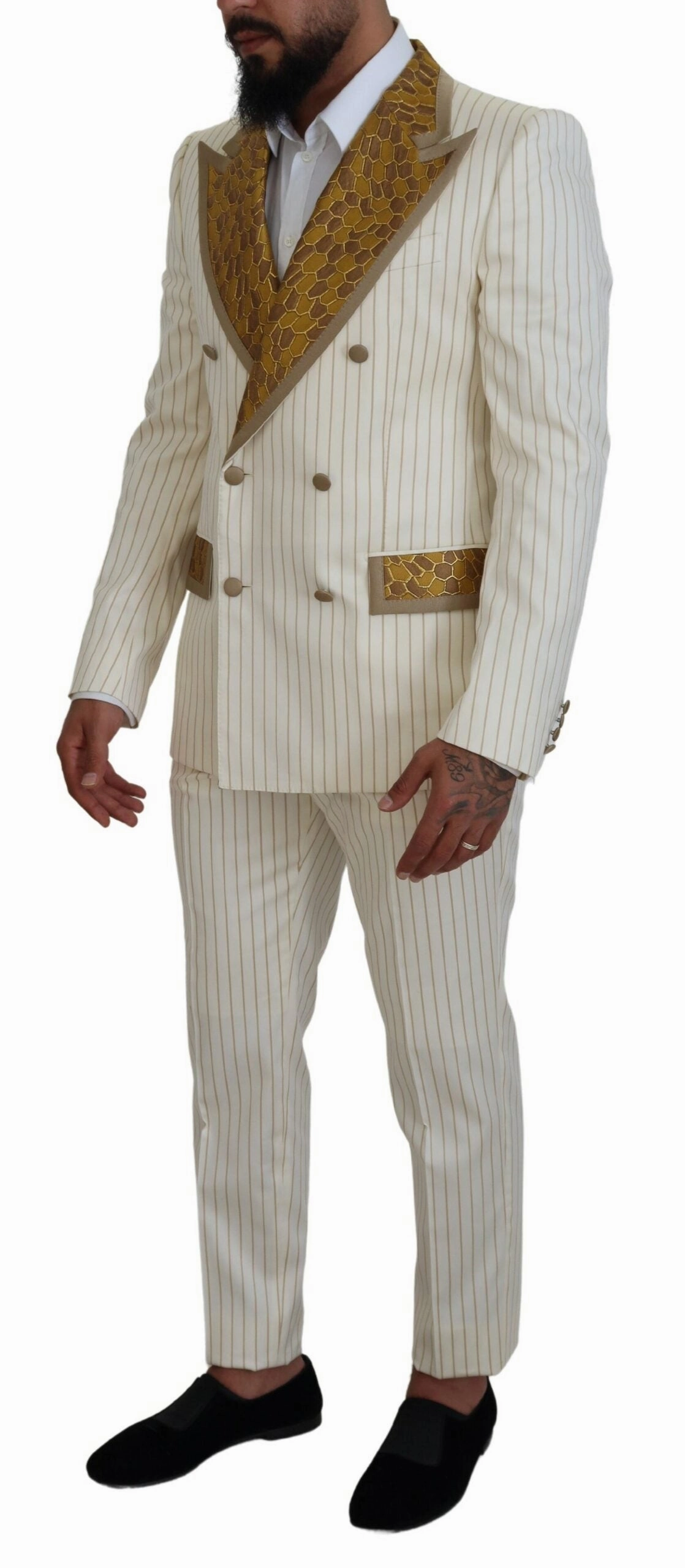 Dolce & Gabbana Elegant Double Breasted Men's Suit