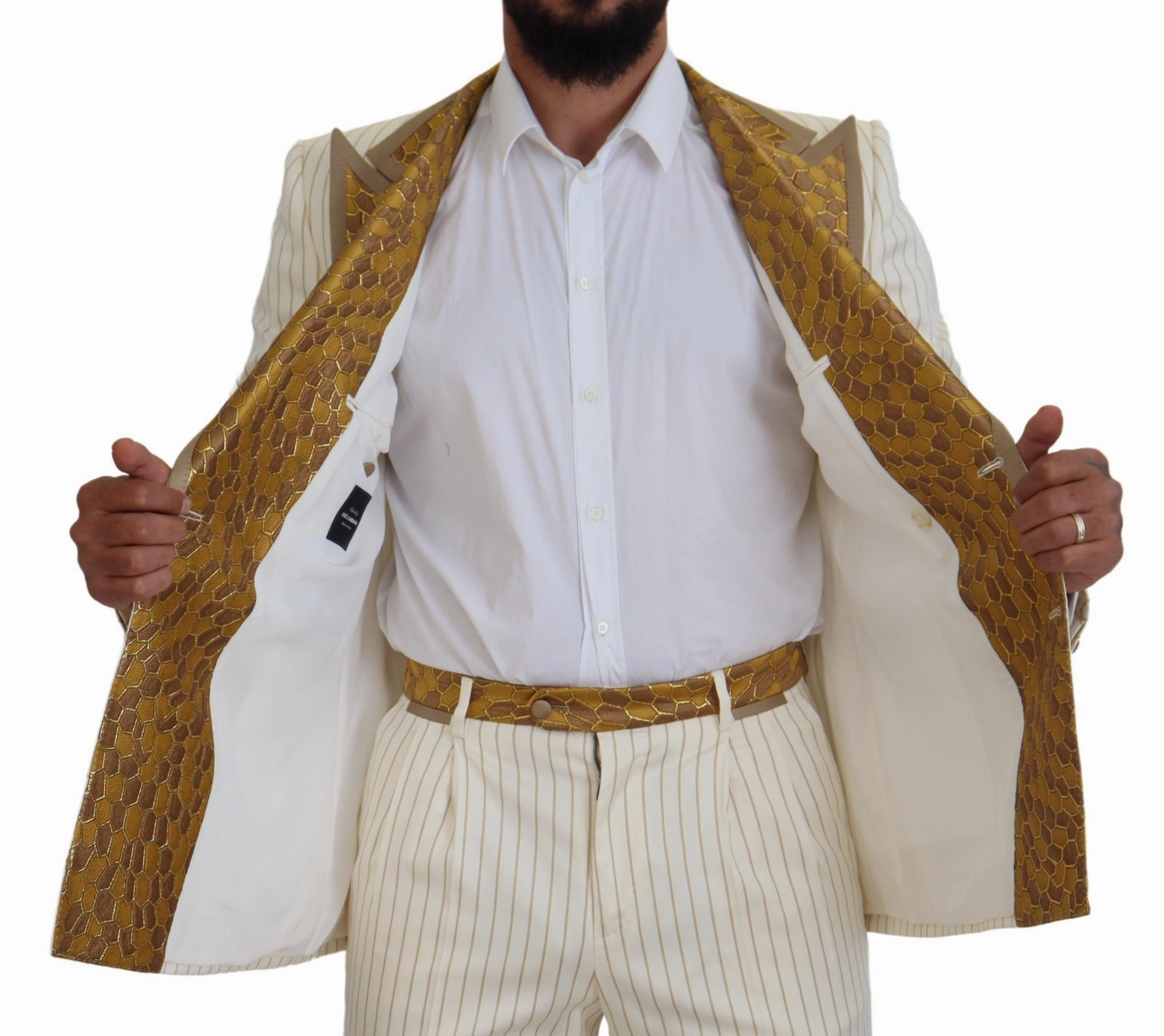 Dolce & Gabbana Elegant Double Breasted Men's Suit