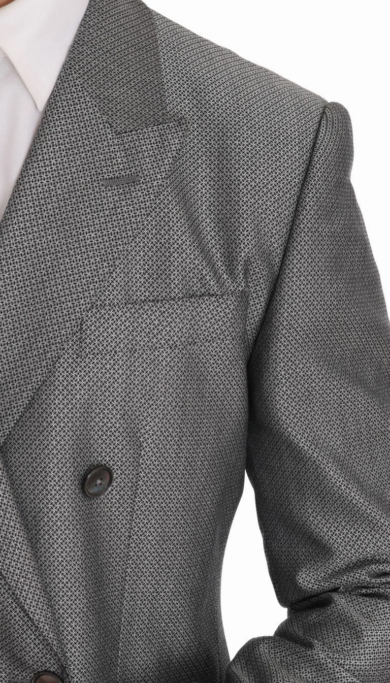 Dolce & Gabbana Elegant Double-Breasted Men's Suit