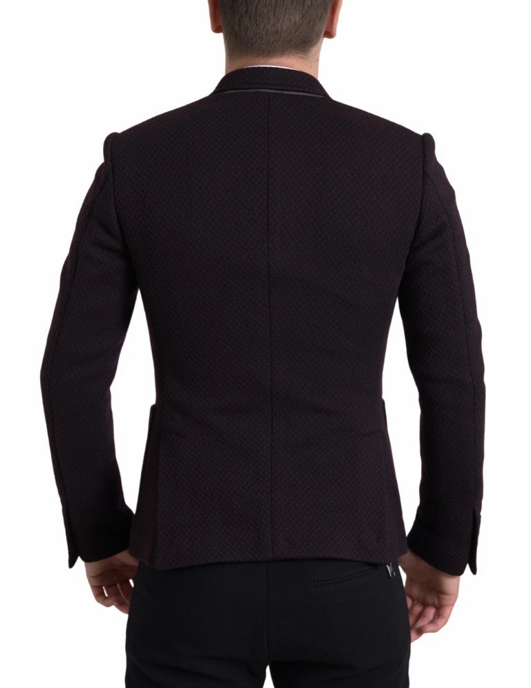 Dolce & Gabbana Elegant Double Breasted Wool Men's Blazer