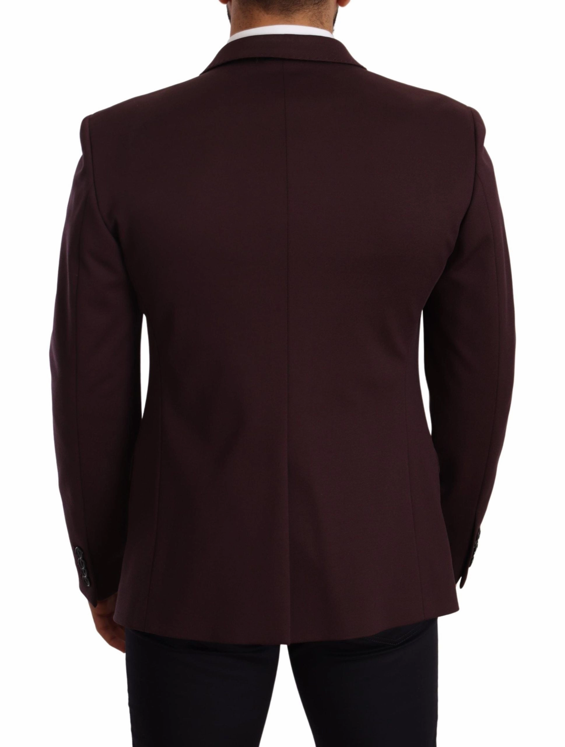 Dolce & Gabbana Elegant Indigo Slim Fit Blazer for Men's Men