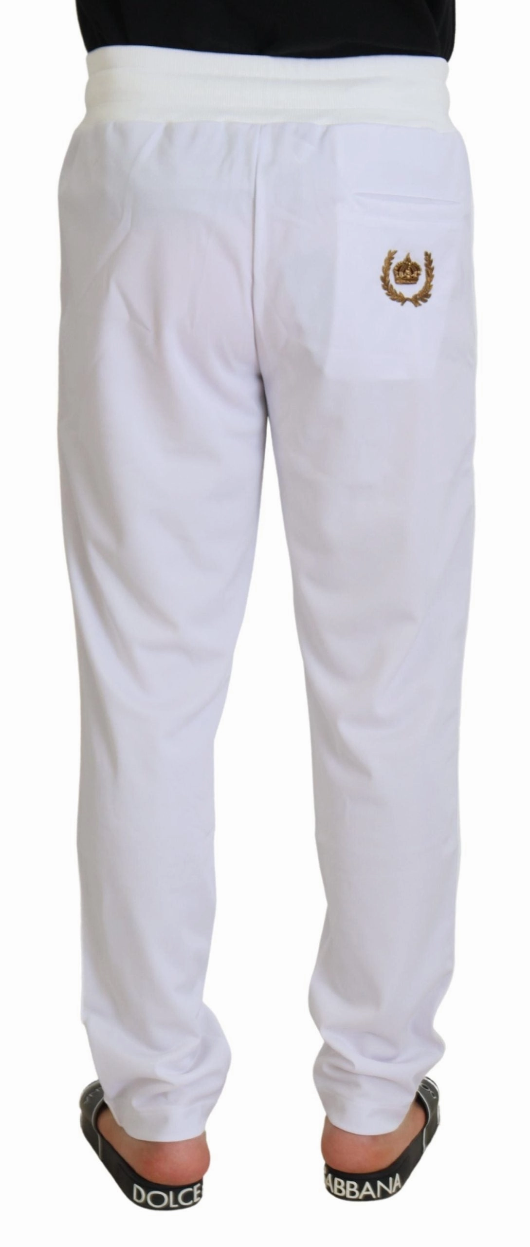 Dolce & Gabbana Elegant Jogger Pants for Sophisticated Men's Comfort