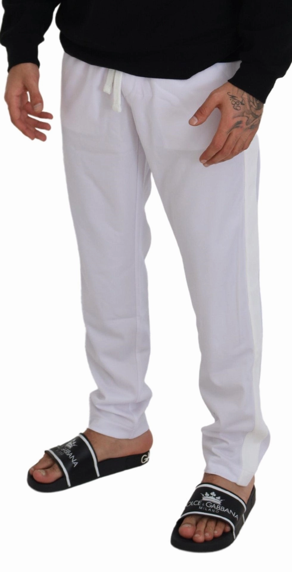 Dolce & Gabbana Elegant Jogger Pants for Sophisticated Men's Comfort