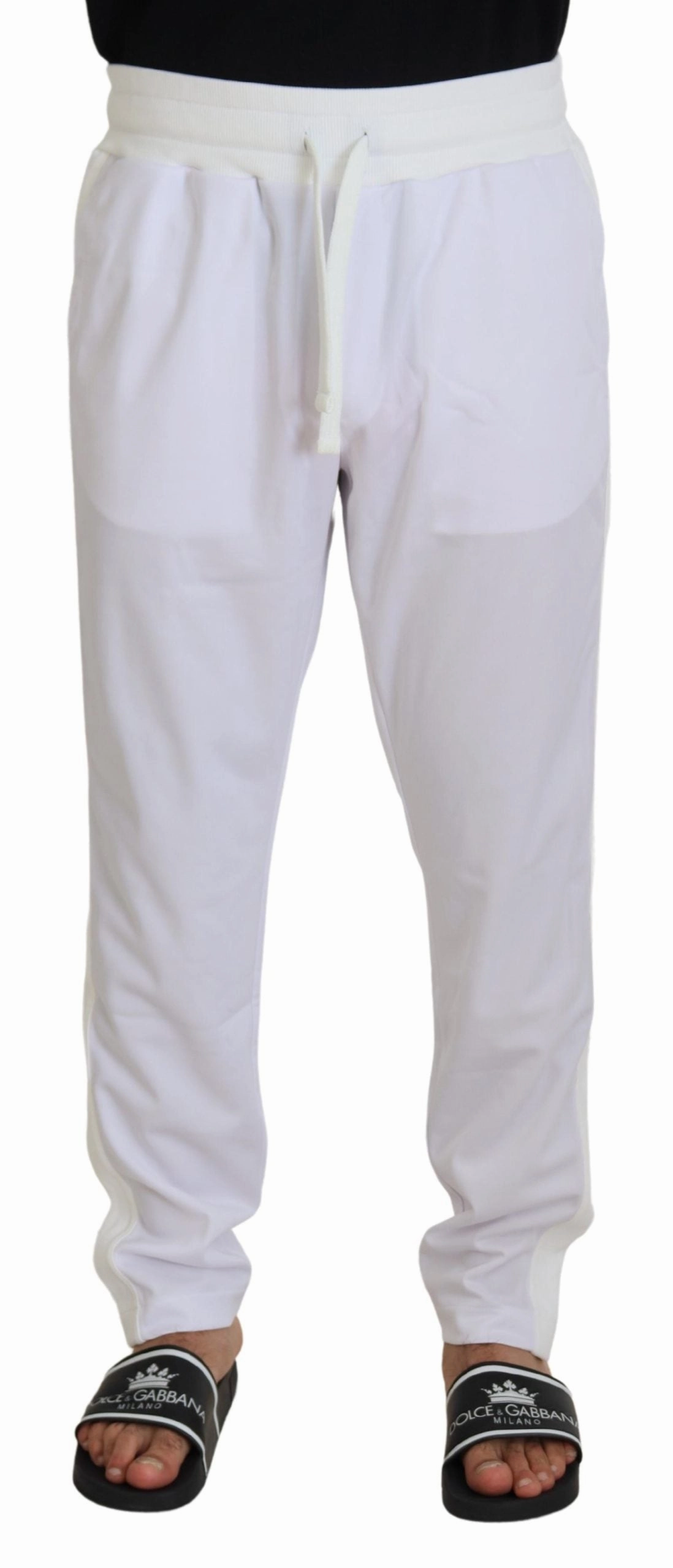 Dolce & Gabbana Elegant Jogger Pants for Sophisticated Men's Comfort