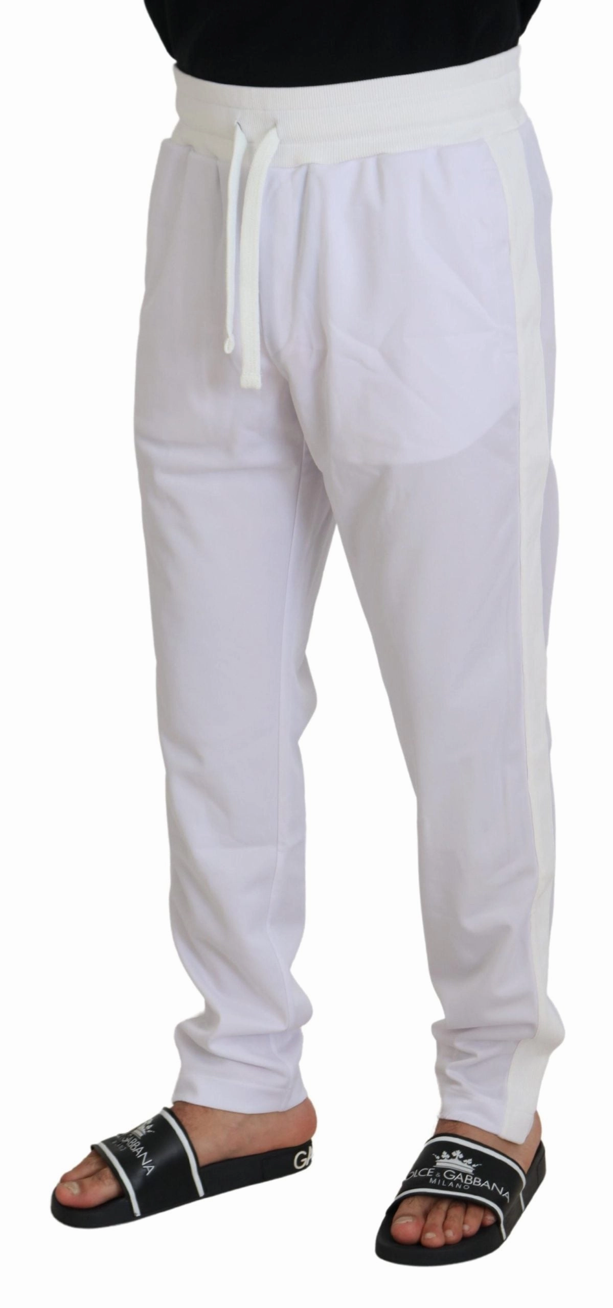Dolce & Gabbana Elegant Jogger Pants for Sophisticated Men's Comfort