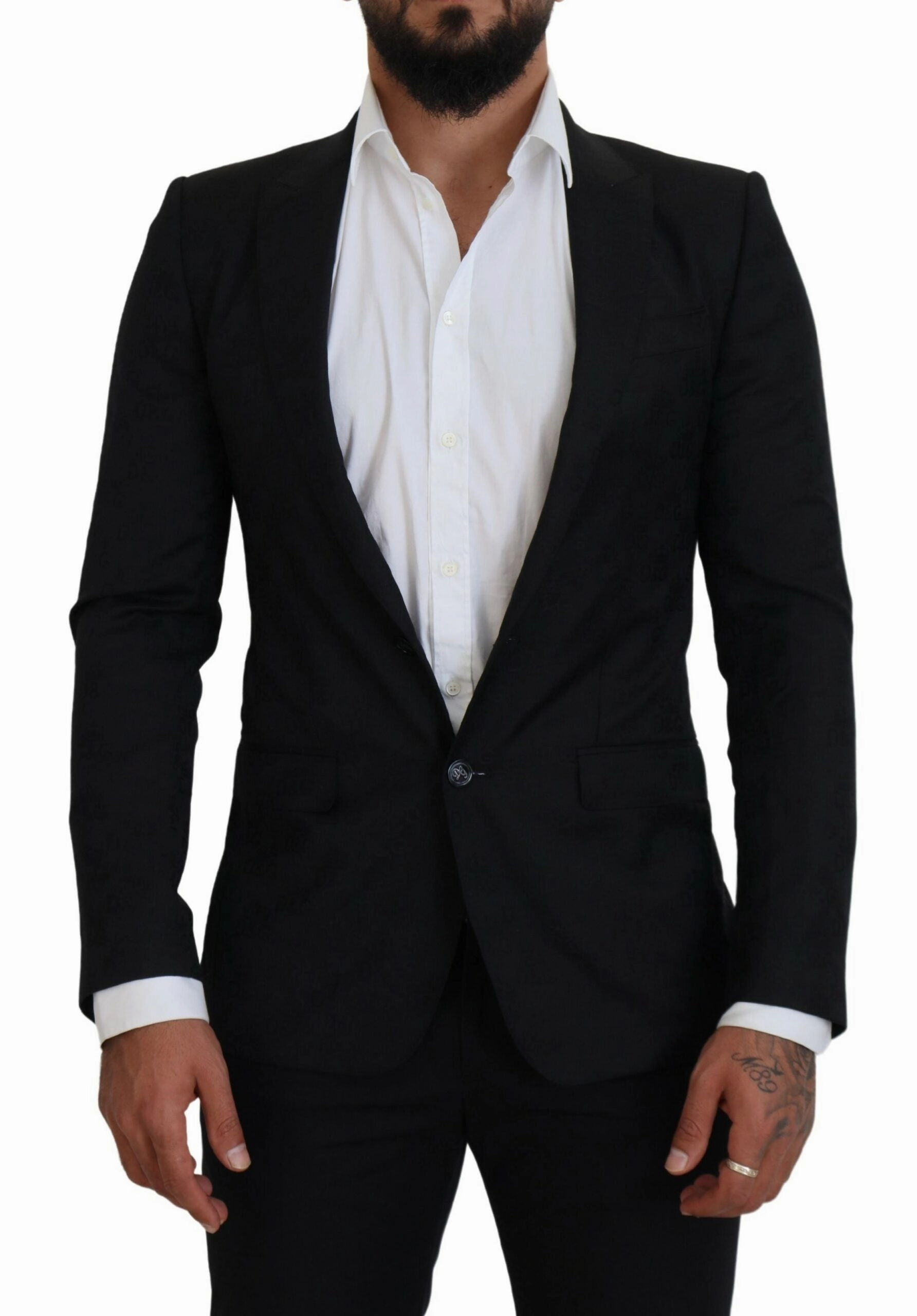 Dolce & Gabbana Elegant Martini Style Formal Men's Blazer