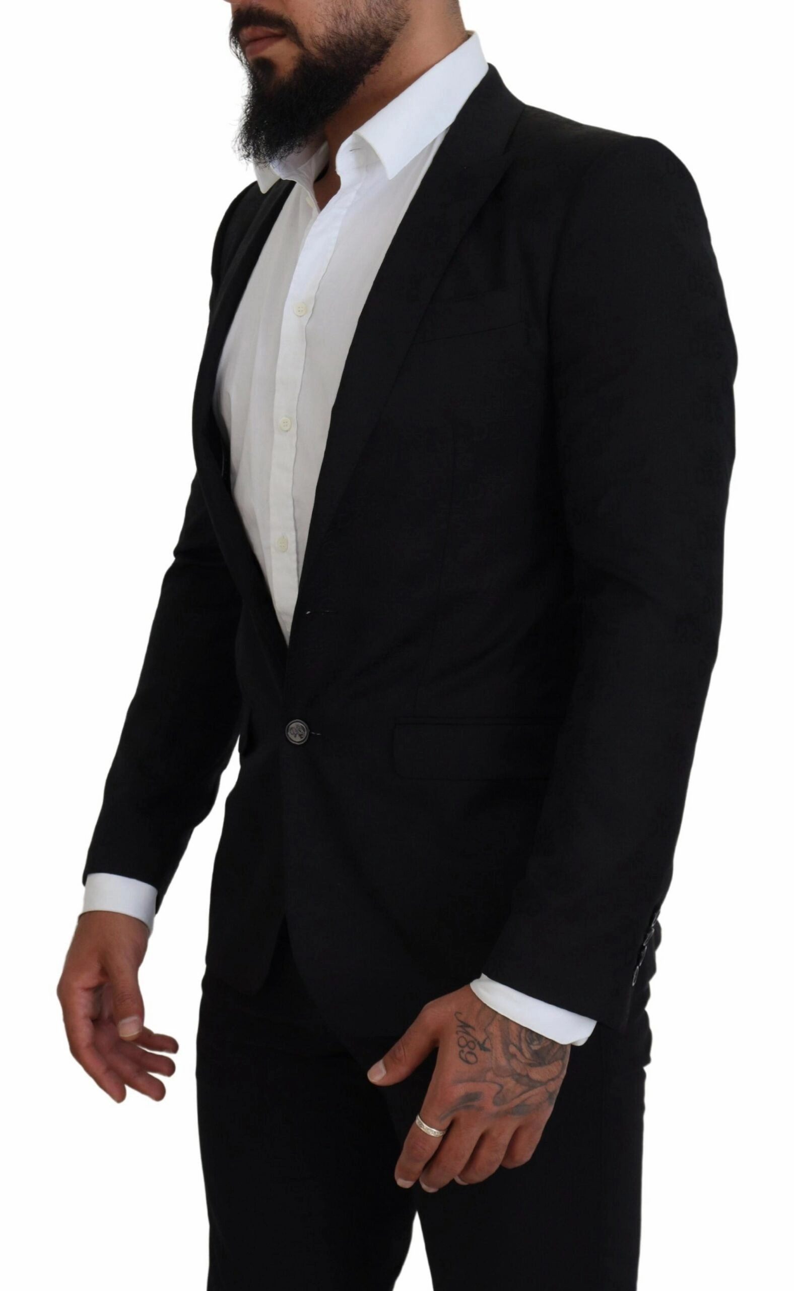 Dolce & Gabbana Elegant Martini Style Formal Men's Blazer