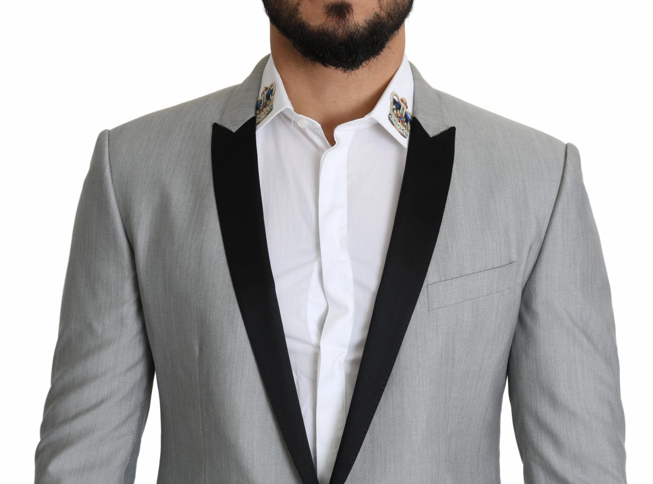 Dolce & Gabbana Elegant Silk Blend  Men's Blazer