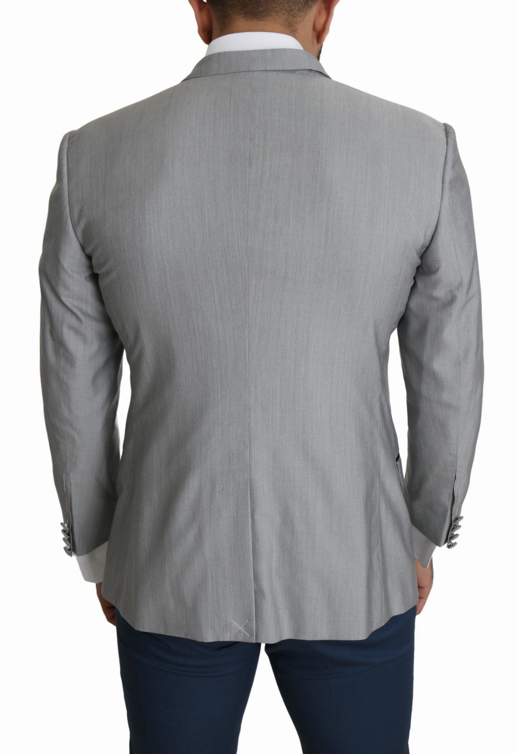 Dolce & Gabbana Elegant Silk Blend  Men's Blazer