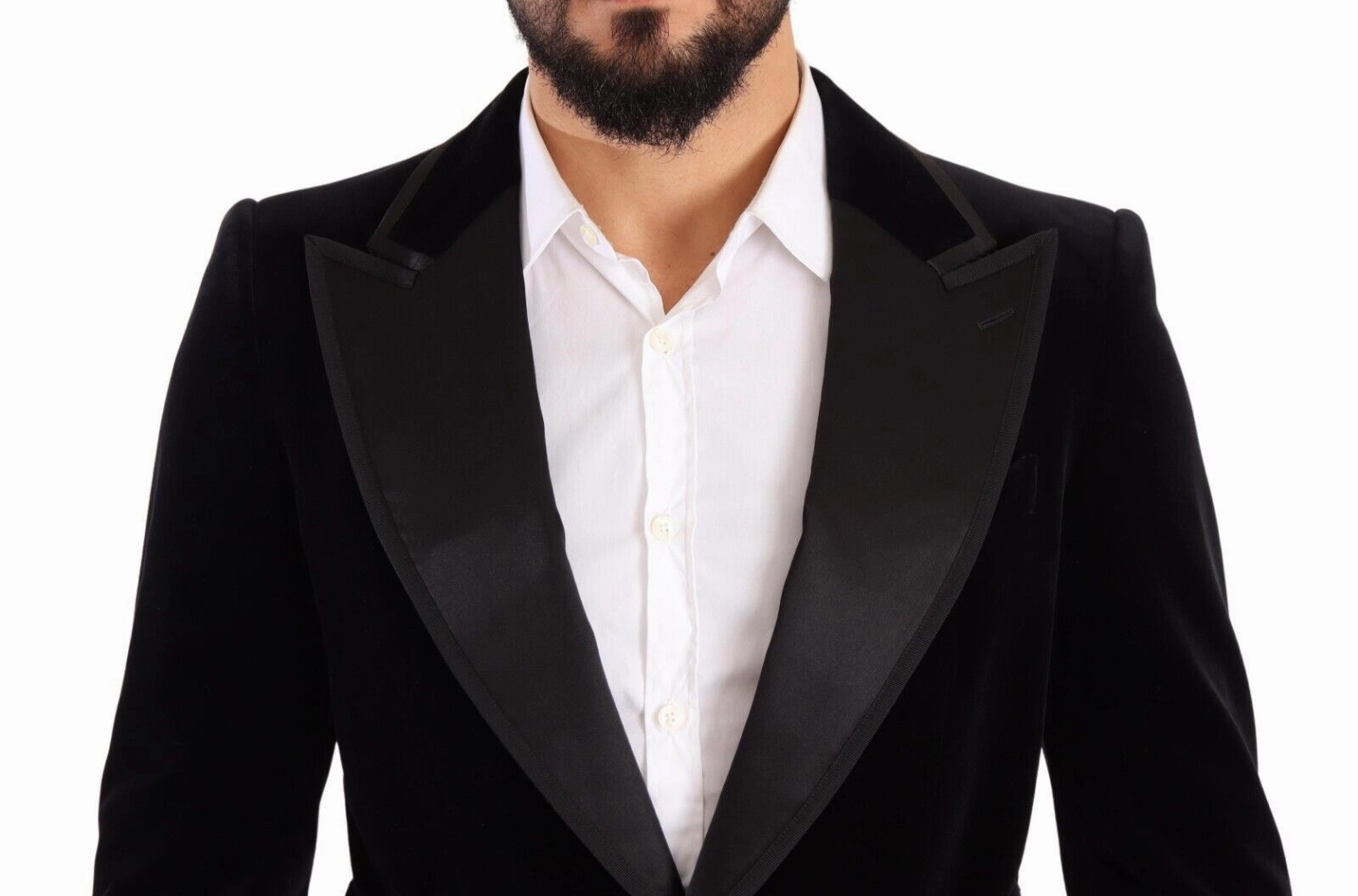 Dolce & Gabbana Elegant Single Breasted Velvet Men's Blazer