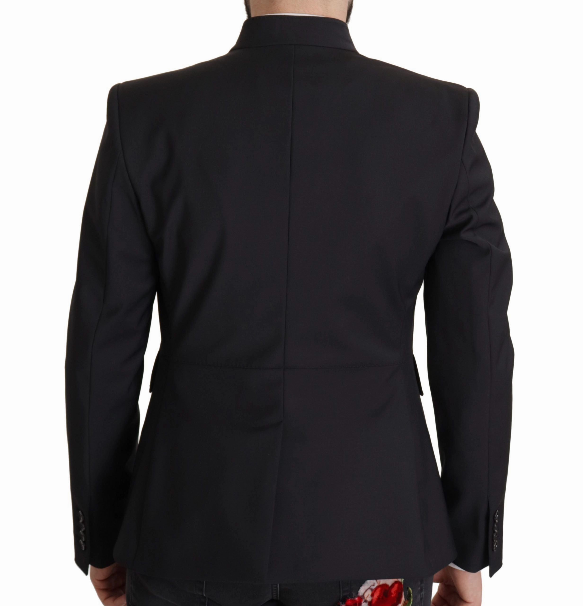 Dolce & Gabbana Elegant Single-Breasted Wool Men's Blazer