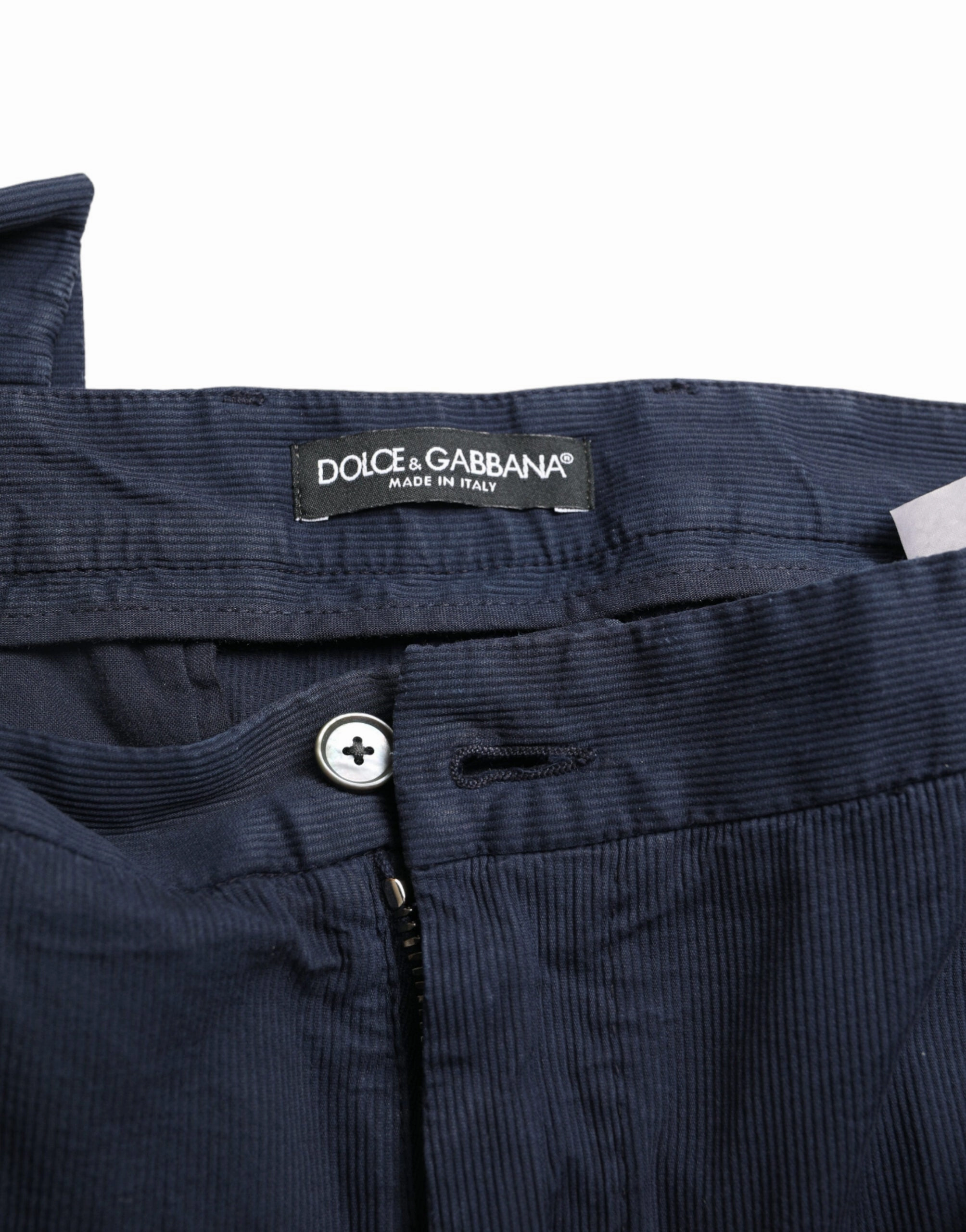Dolce & Gabbana Elegant  Skinny Dress Men's Pants