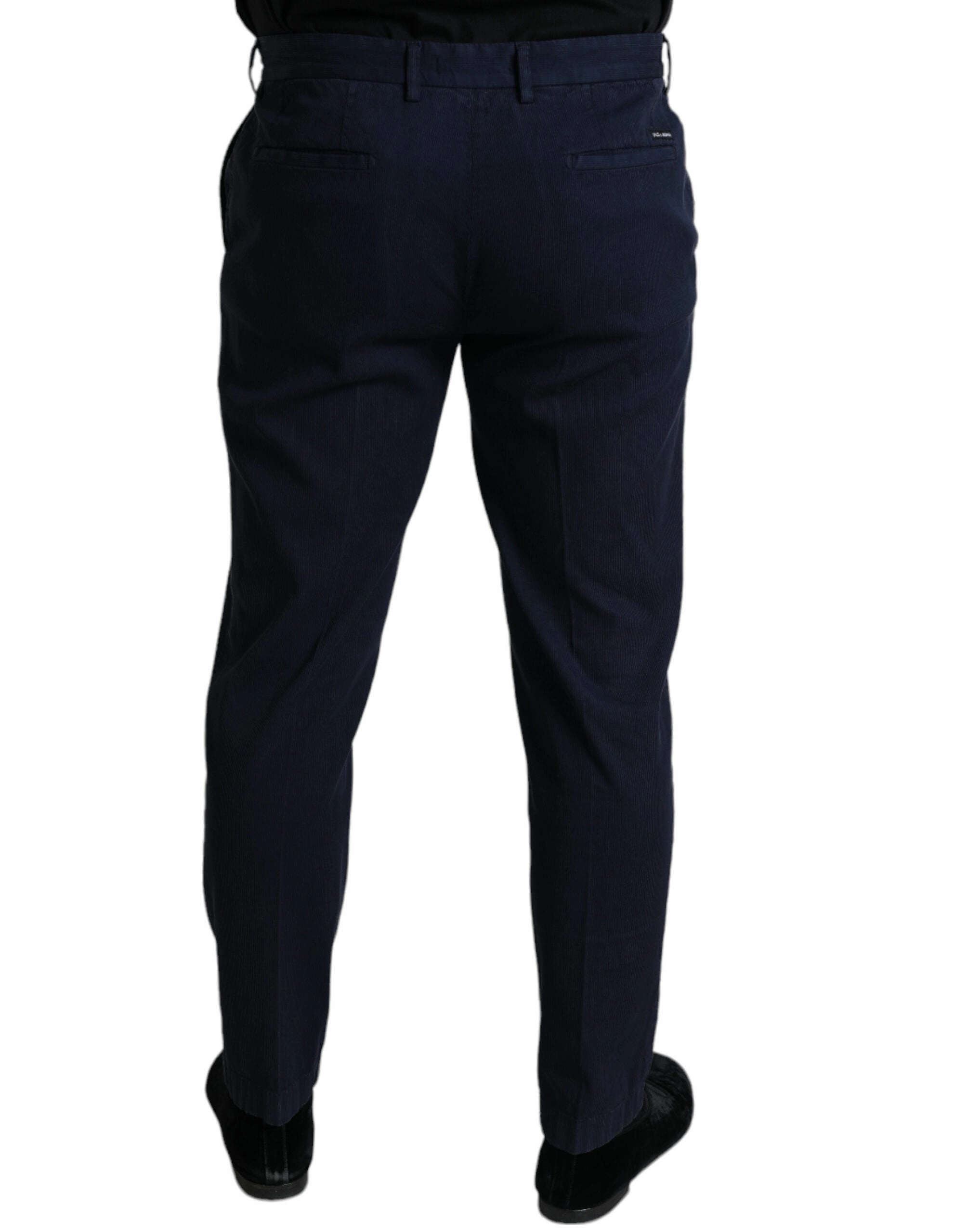 Dolce & Gabbana Elegant  Skinny Dress Men's Pants