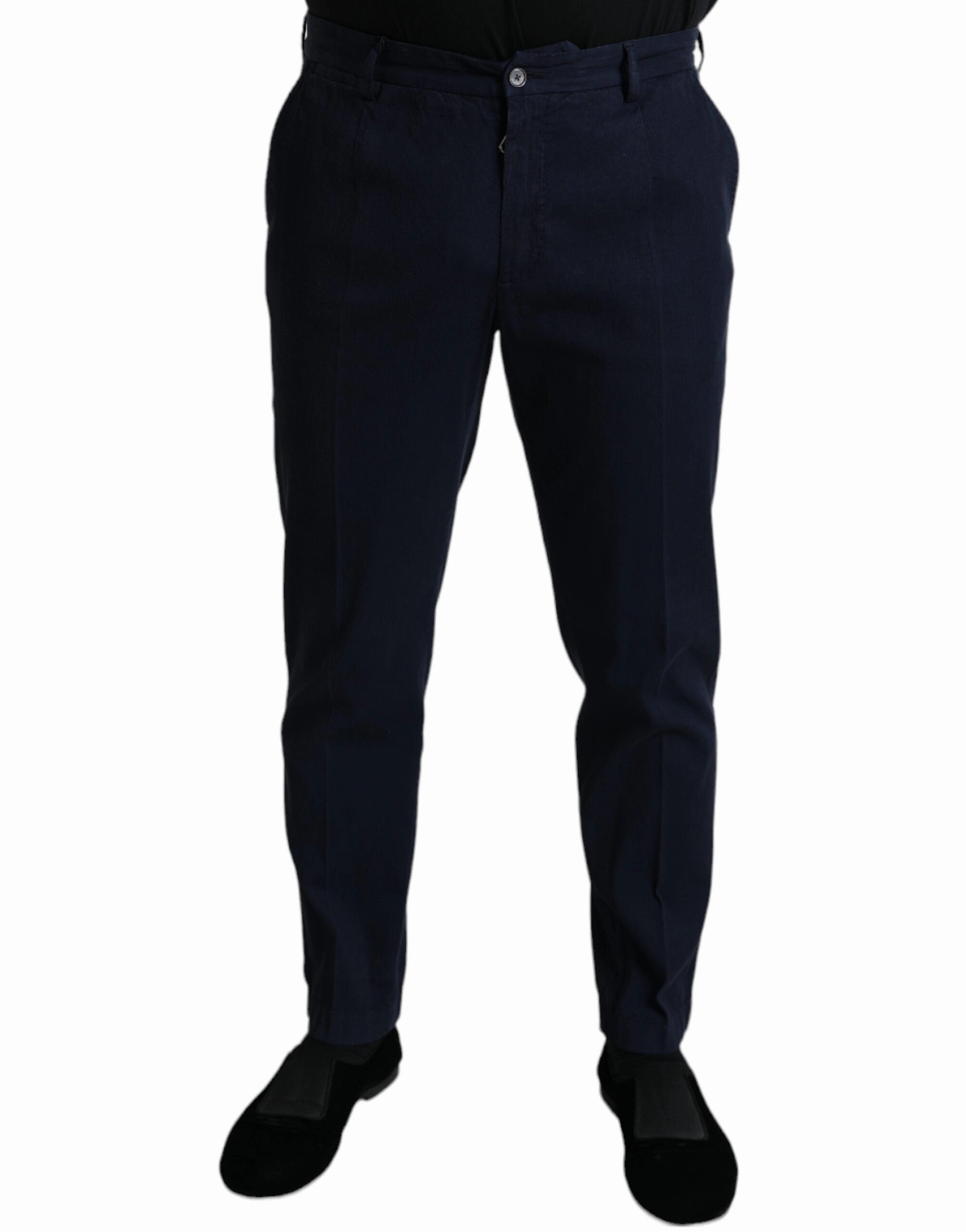 Dolce & Gabbana Elegant  Skinny Dress Men's Pants