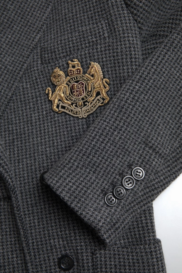 Dolce & Gabbana Elegant Slim Fit Cashmere Men's Blazer