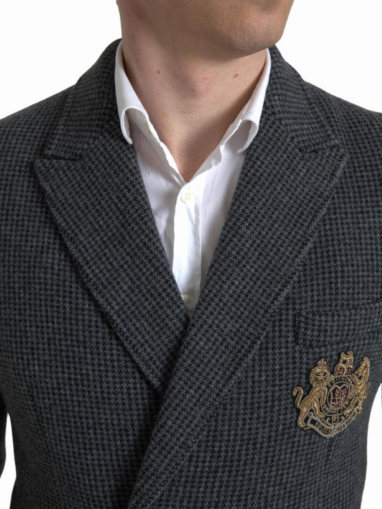 Dolce & Gabbana Elegant Slim Fit Cashmere Men's Blazer