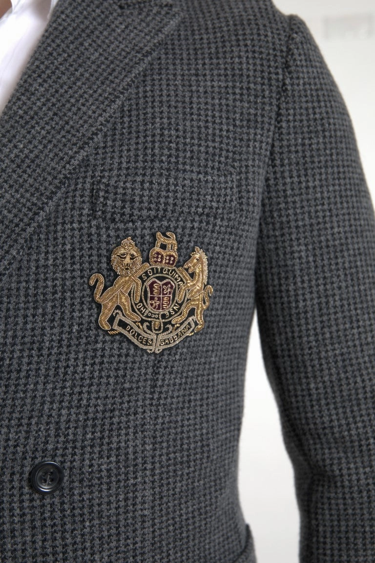 Dolce & Gabbana Elegant Slim Fit Cashmere Men's Blazer