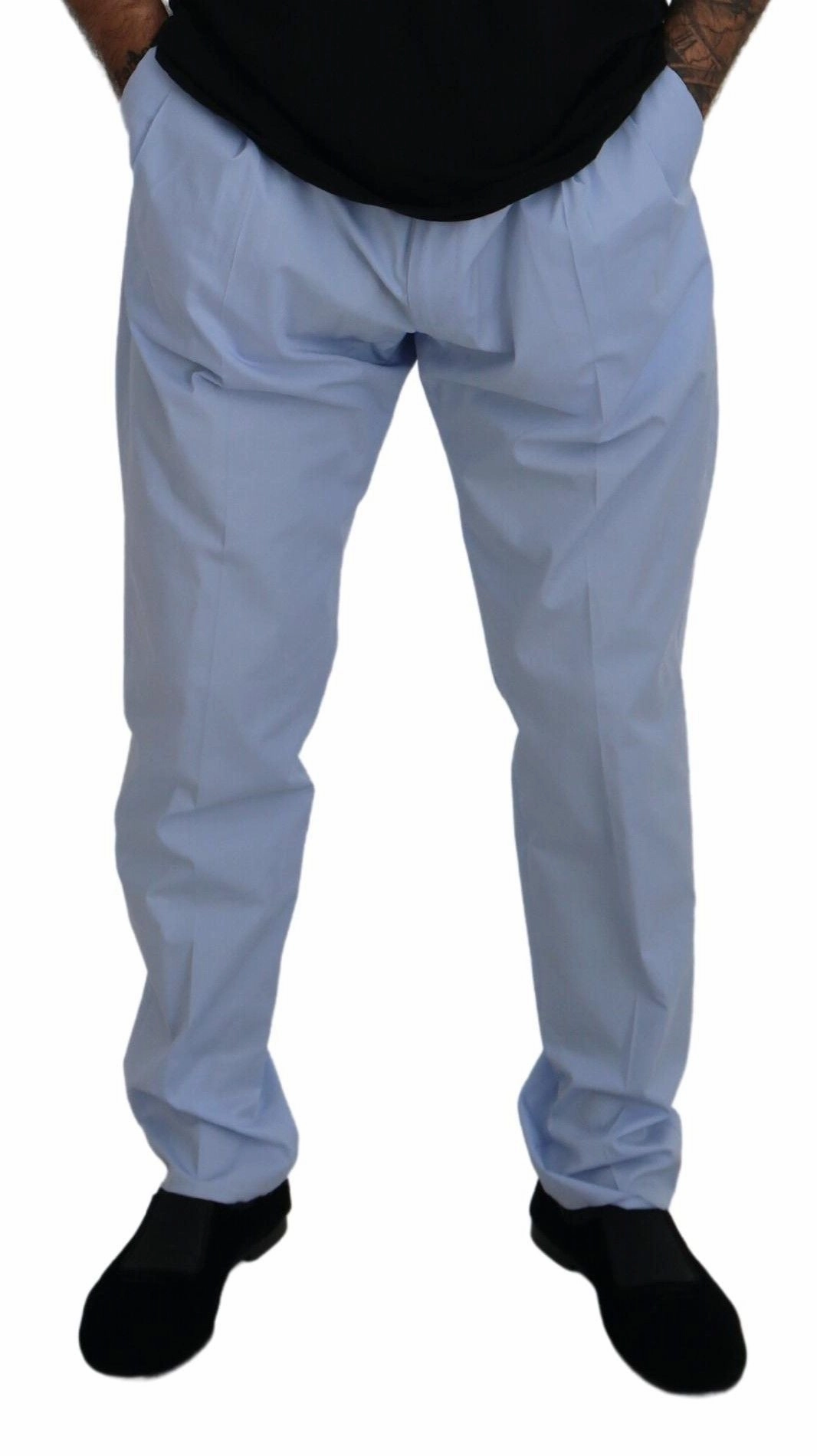 Dolce & Gabbana Elegant Slim Fit Chinos In Men's